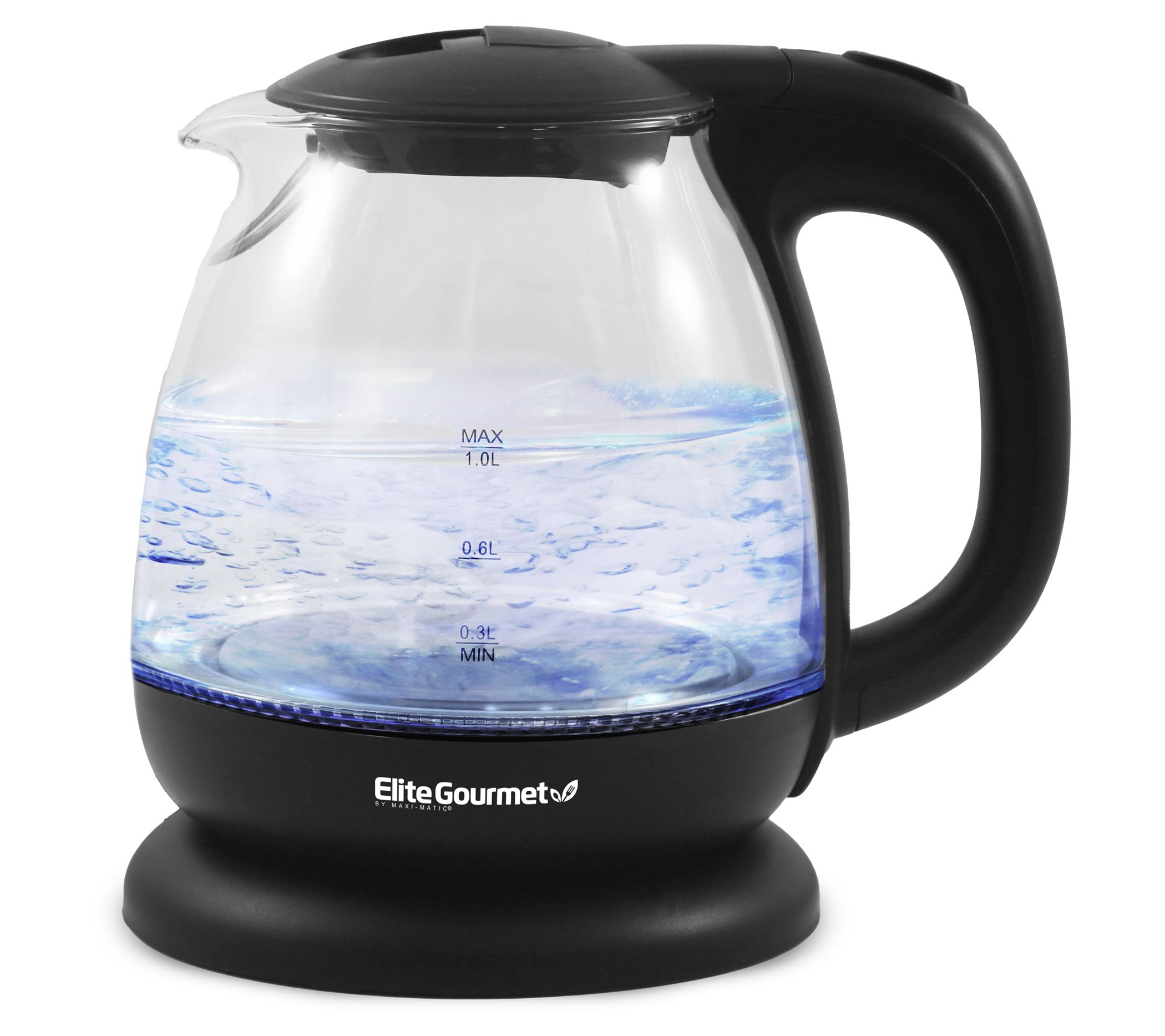 jarra electrica 2 litros transparent kettle