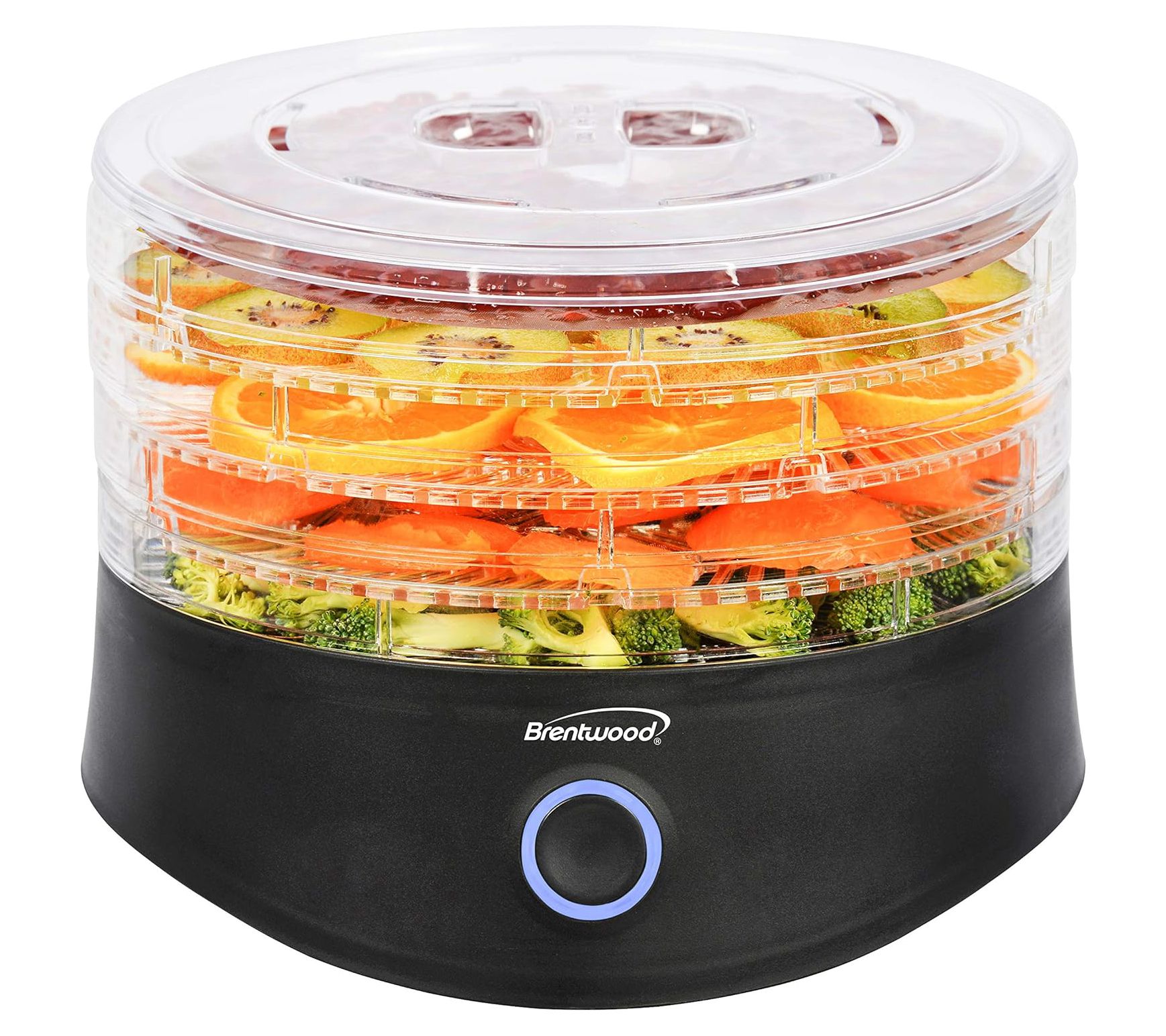Brentwood Five-Tray Food Dehydrator with Auto Shutoff