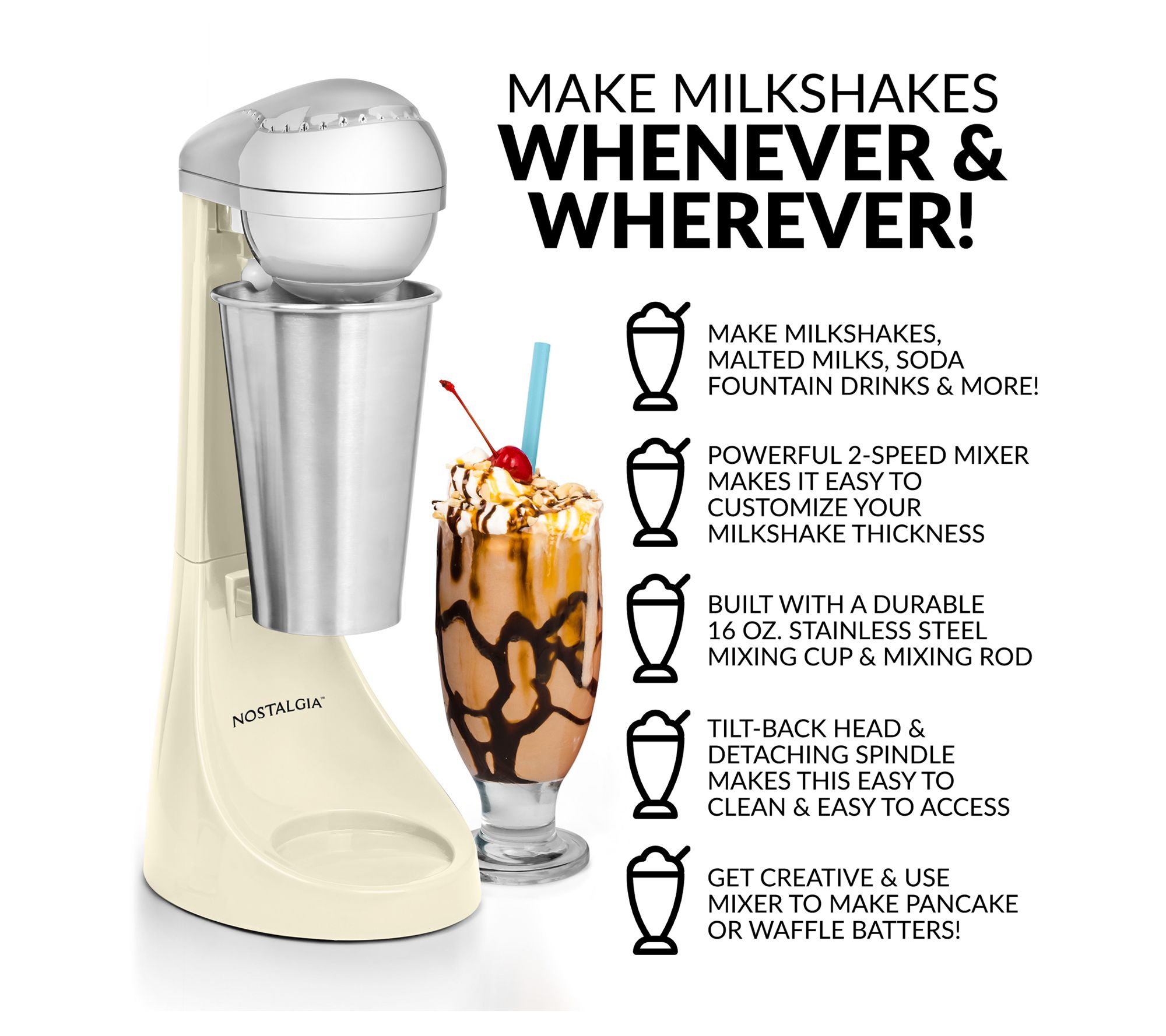 Dash Retro Milkshake Maker 