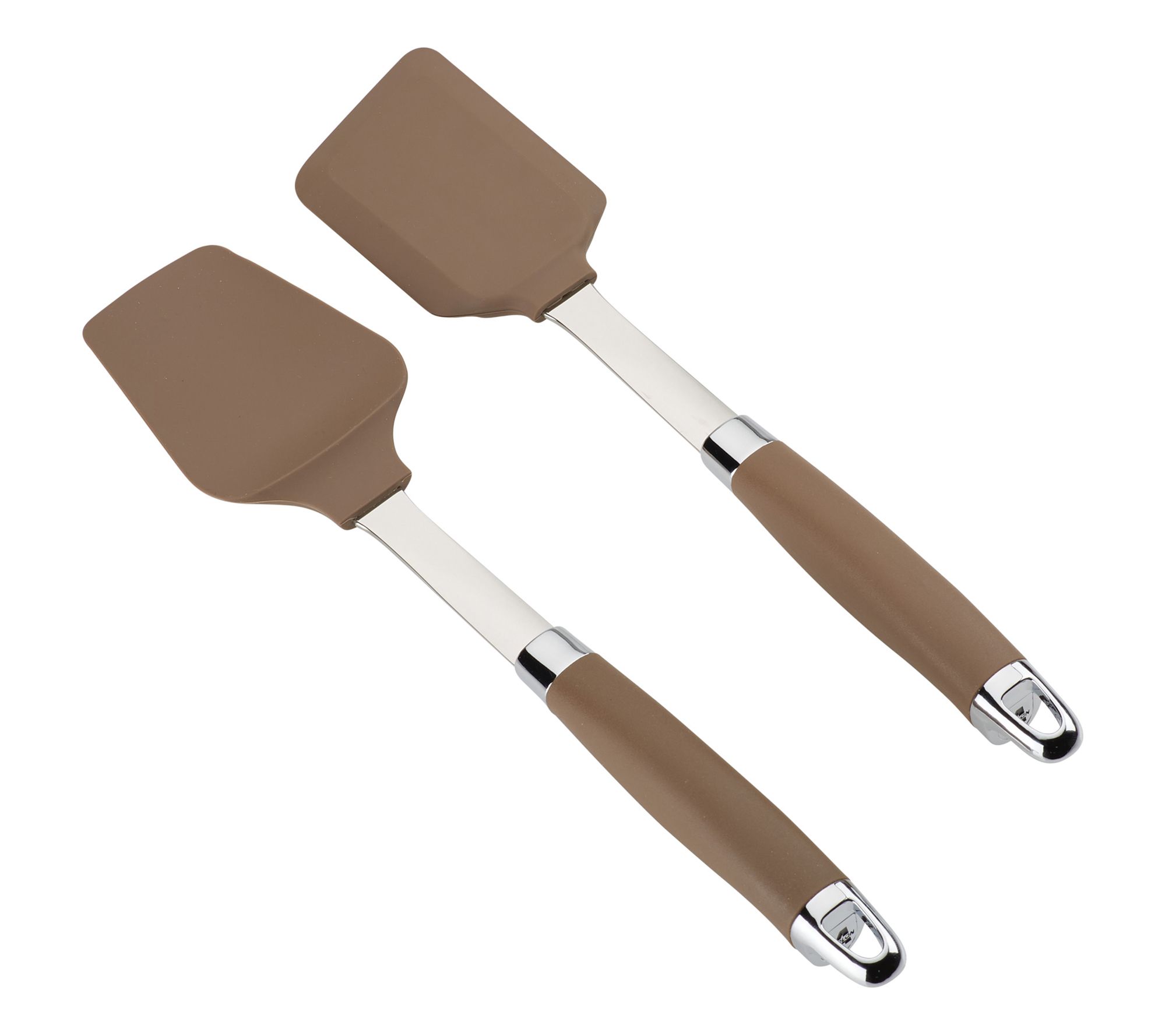 Anolon SureGrip Tools & Gadgets Nonstick Spatula Set, 2-Piece