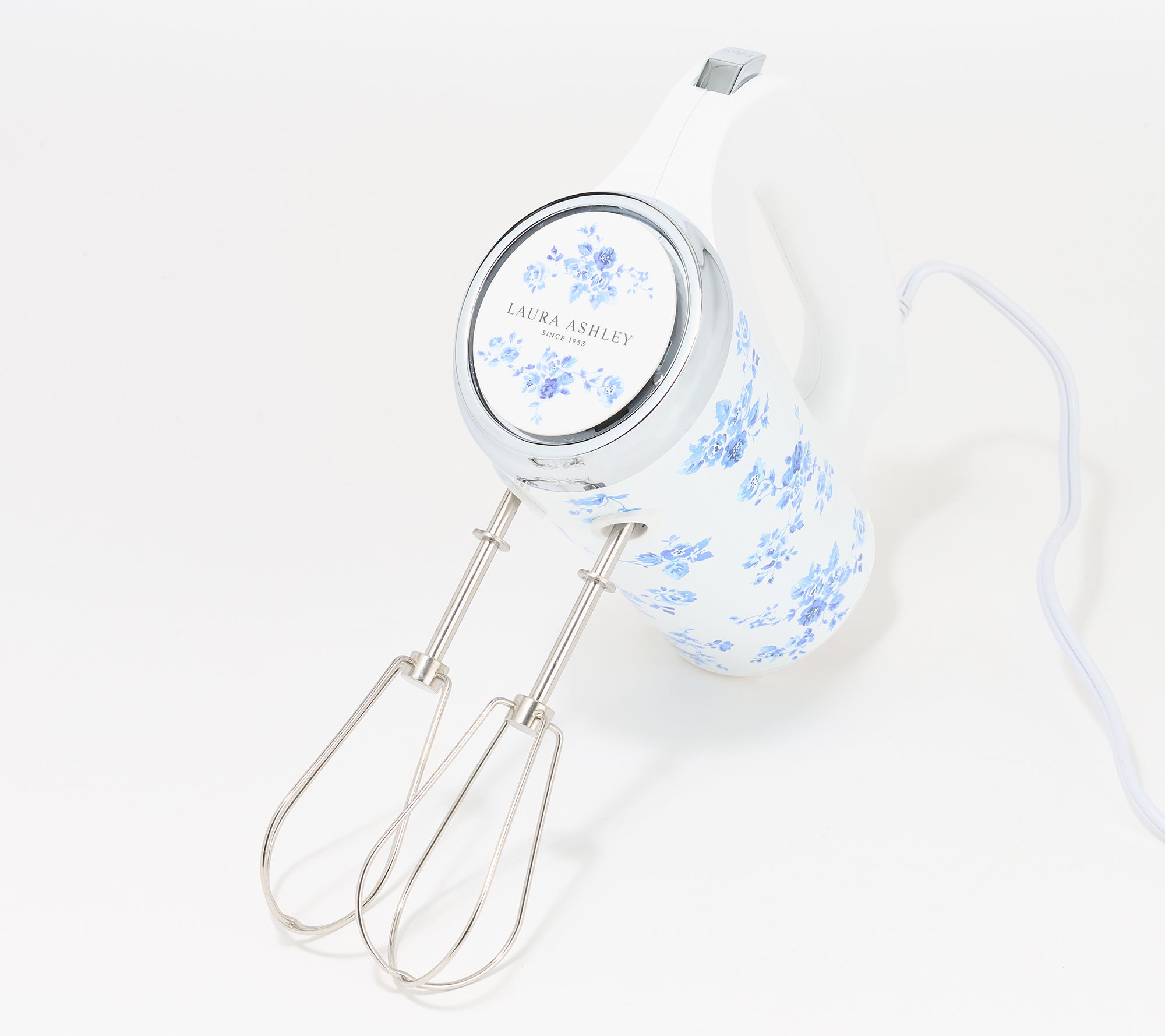 Laura Ashley 5-Speed Portable Hand Mixer & Storage Bag