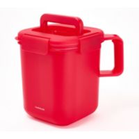 LocknLock Countertop Compost Waste Bin (Red)
