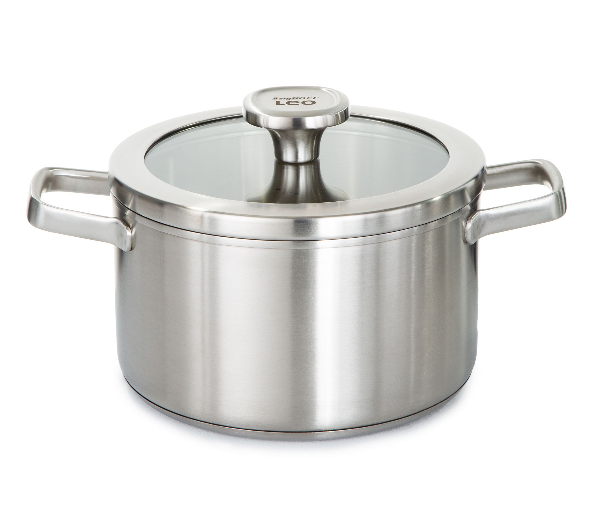 BergHOFF Graphite 18/10 Stainless Steel Stockpot 8" 3.6qt