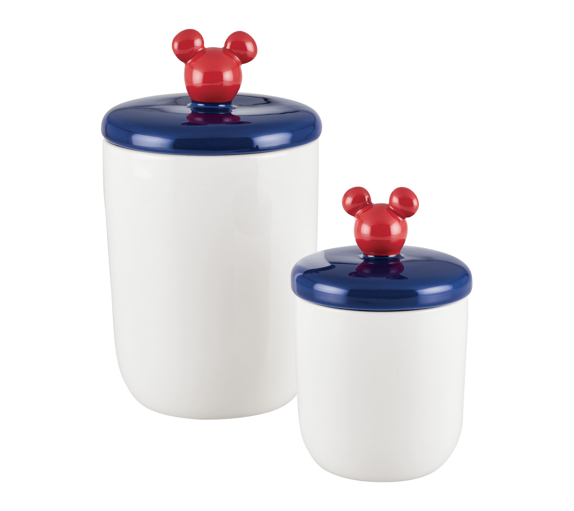  Disney Home Bon Voyage Ceramic Jar Set, 2 Piece., Mixed Colors