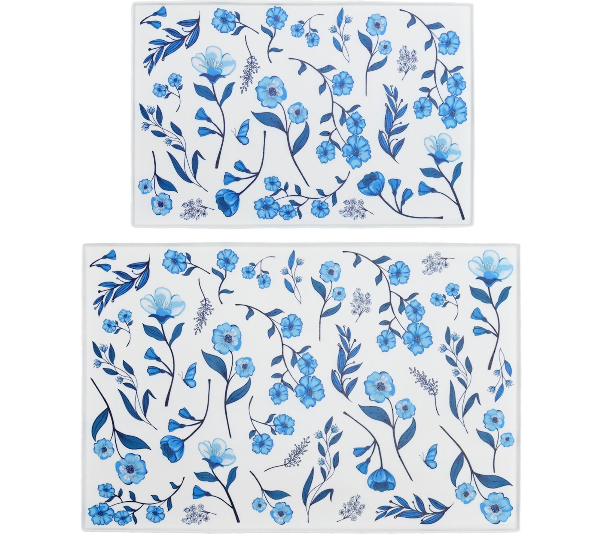 Temp-tations Seasonal Set of 2 Silicone Kitchen Mats