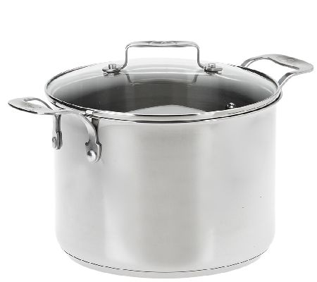 Emeril by All-Clad E884SC Chef's Stainless Steel Cookware Set, 12