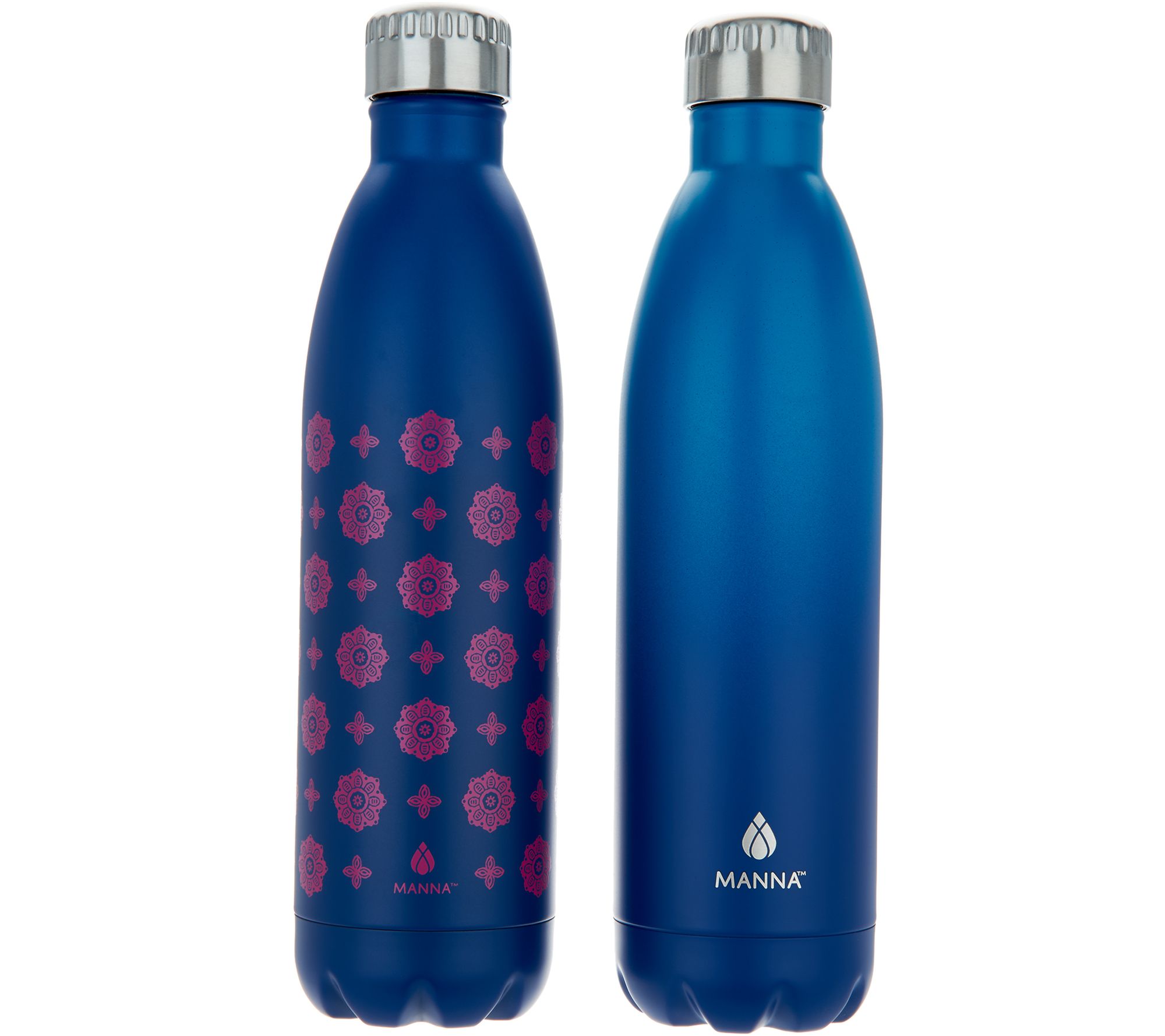 S'well Triple-Walled Stainless Steel Water Bottle, White Gold Ombre