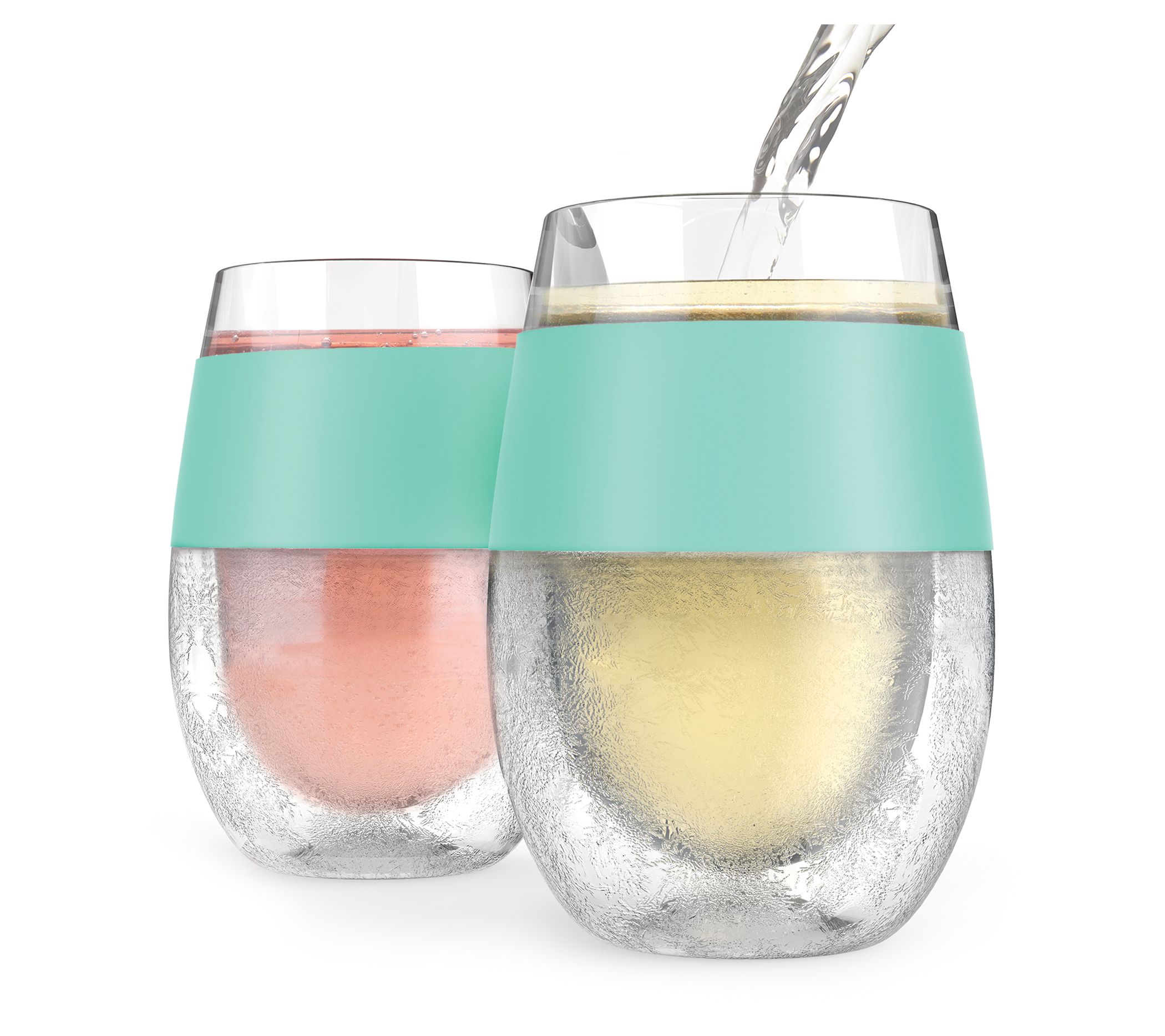 HOST Set of 2 Wine FREEZE Cooling Cups