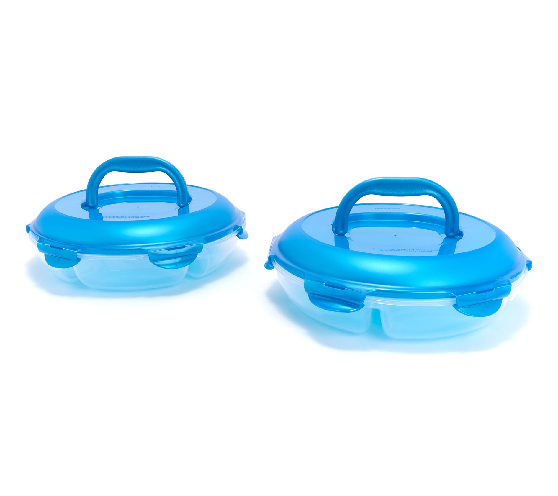 LocknLock Set of 2 Chip & Dip Storage Set w/ Handle Lids