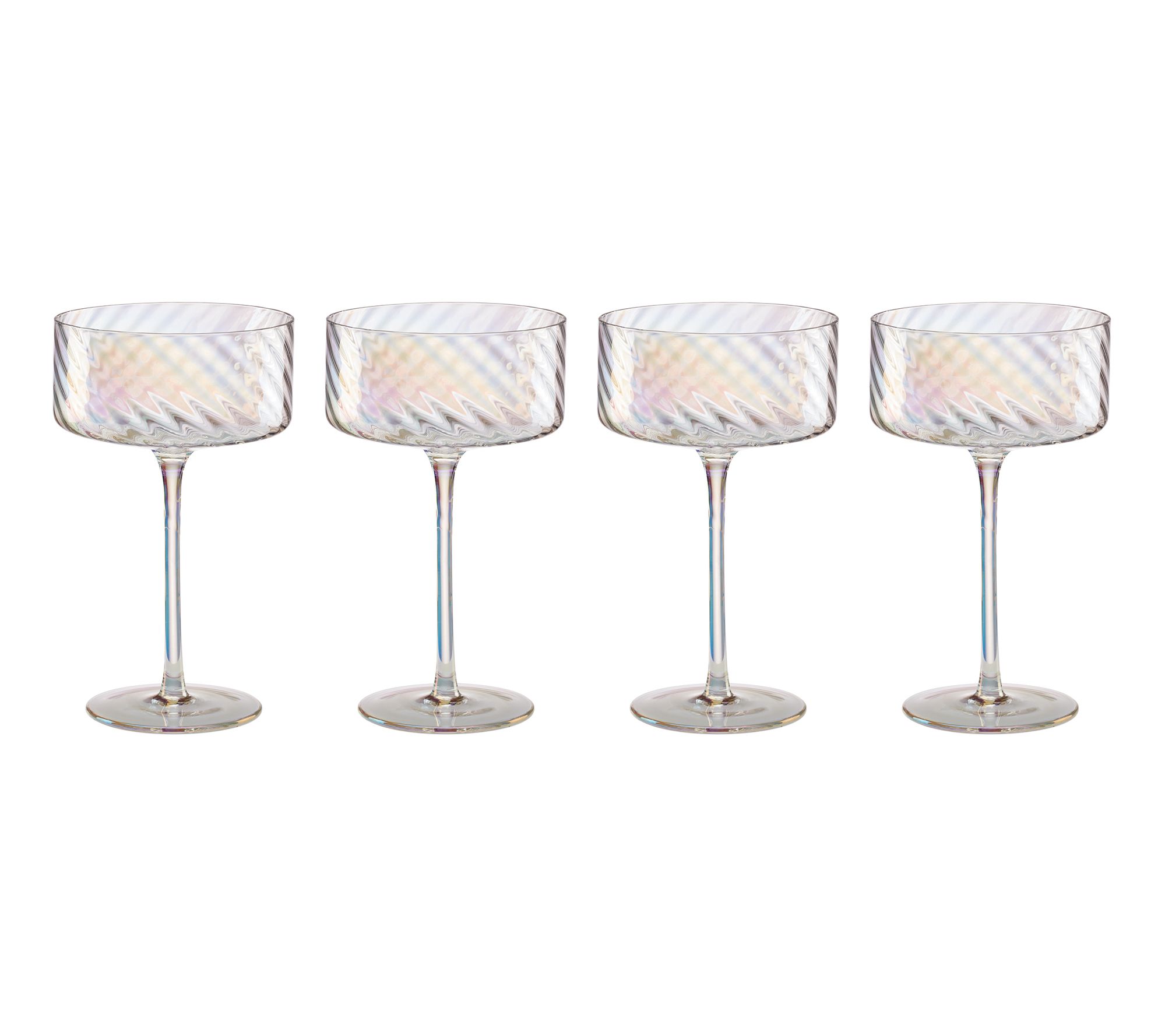 Lenox Tuscany Classics Iridescent Coupes Set of 4