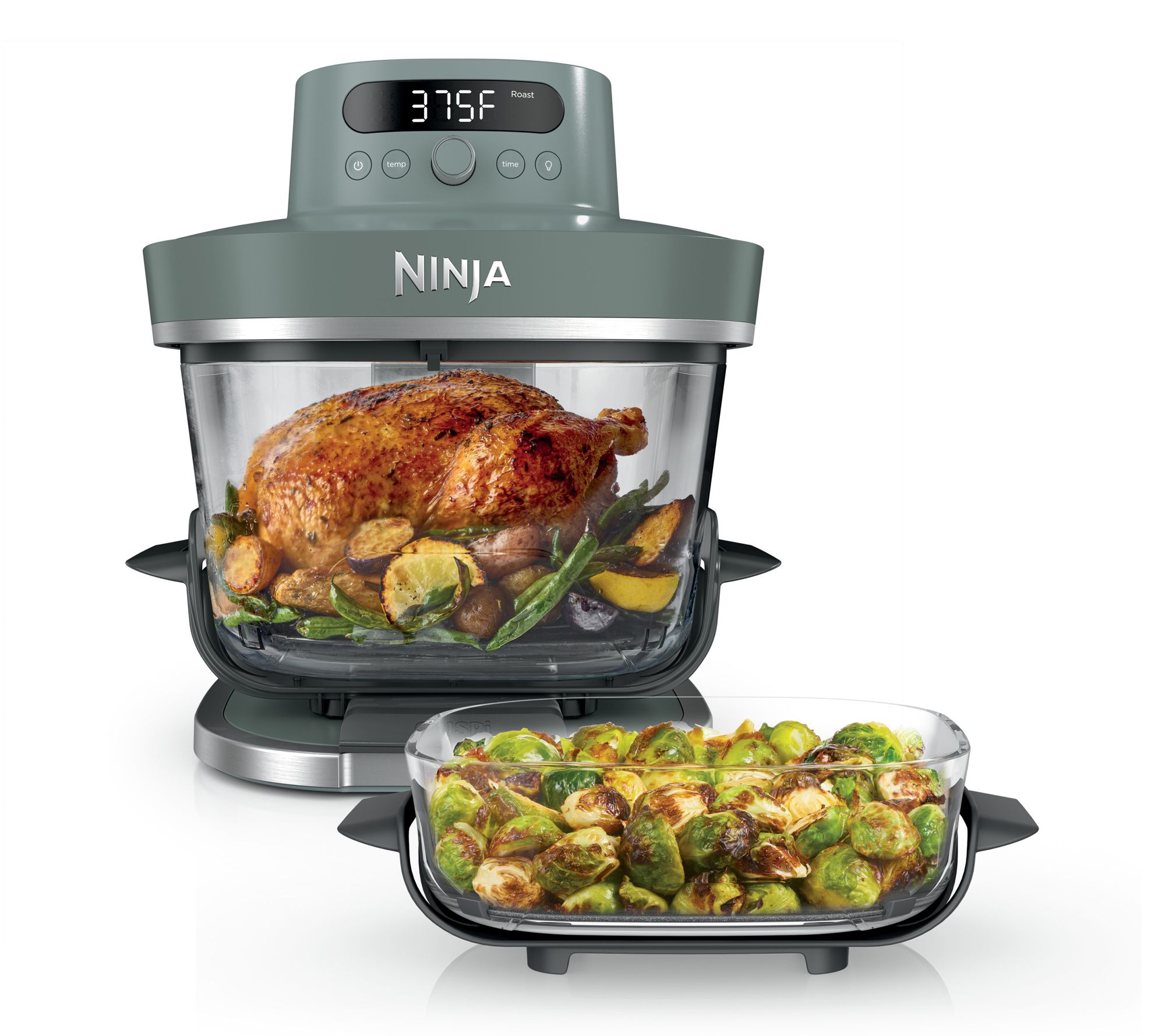 Ninja Crispi Pro 6-in-1 Countertop Glass Air Fryer