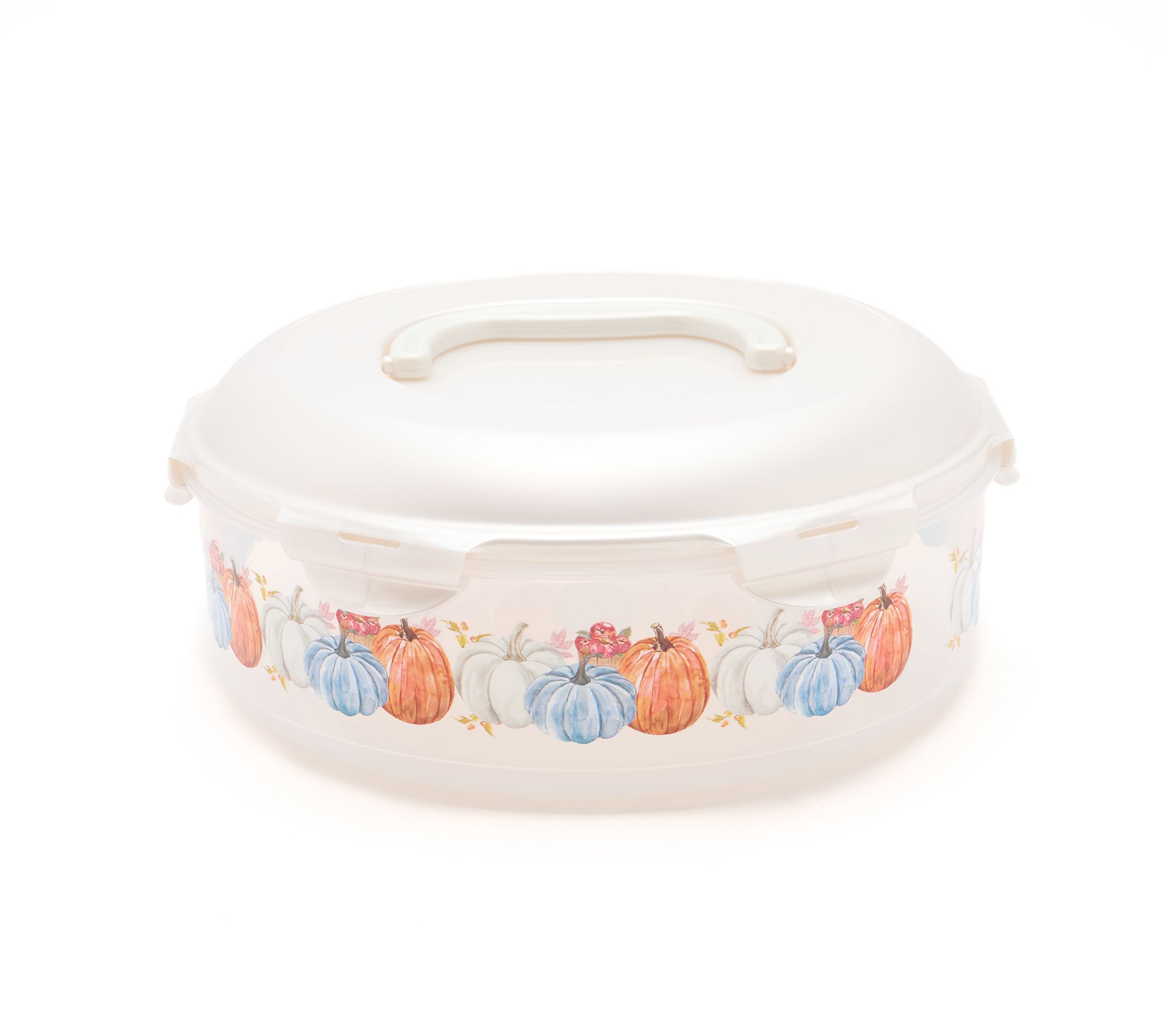  LocknLock Harvest Printed Pie Carrier