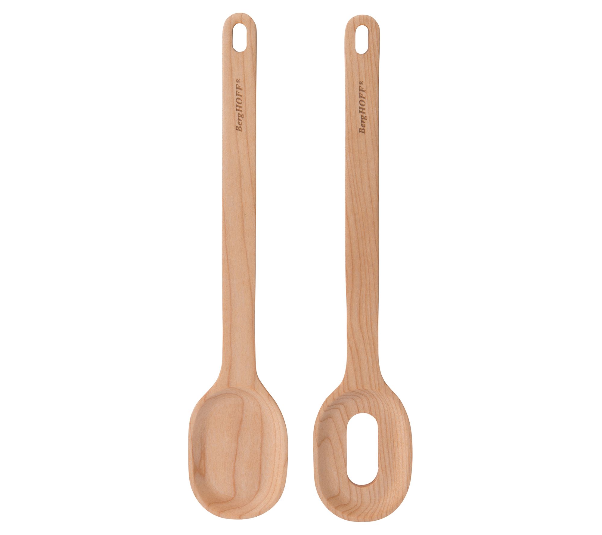 BergHOFF Leo 3Piece Bamboo Salad Bowl Set withServers