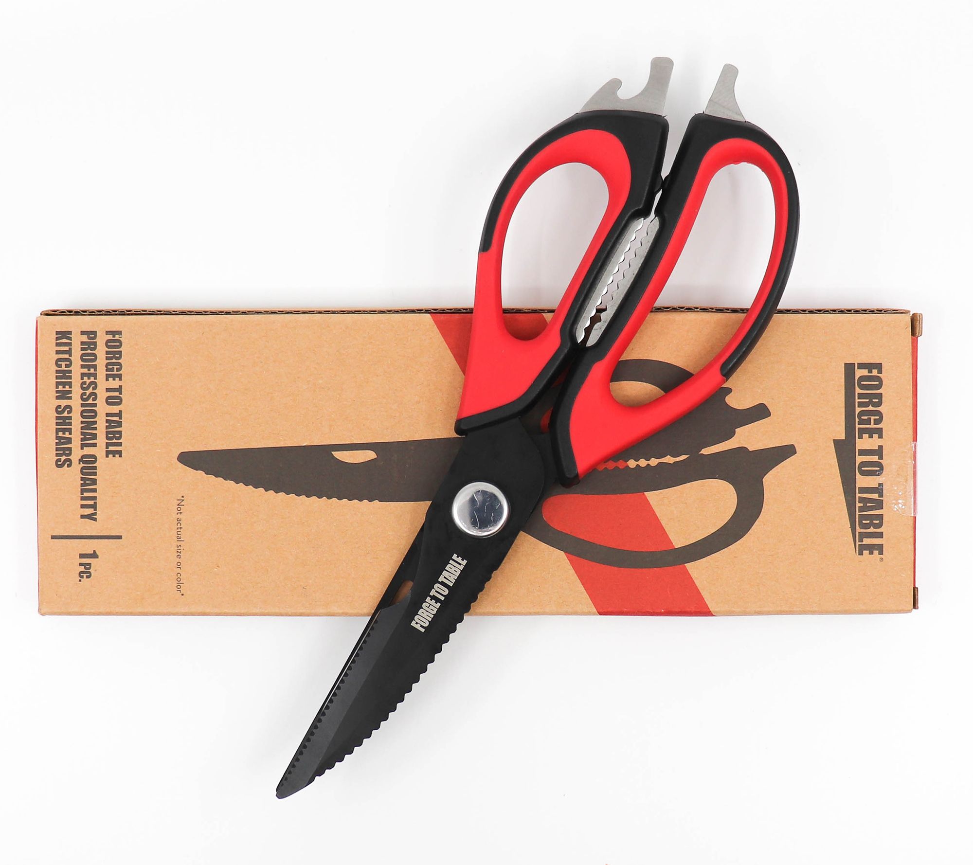 Forge To Table Titanium 7-in-1 Kitchen Shears 