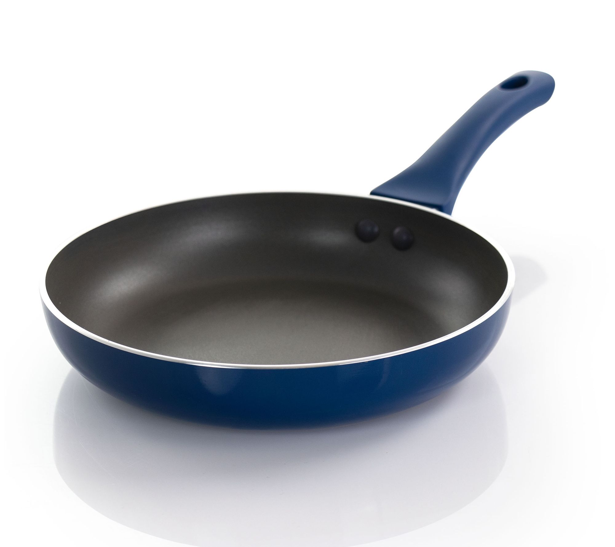 Zakarian 9.5 Nonstick Cast Iron Fry Pan in Blue - Each