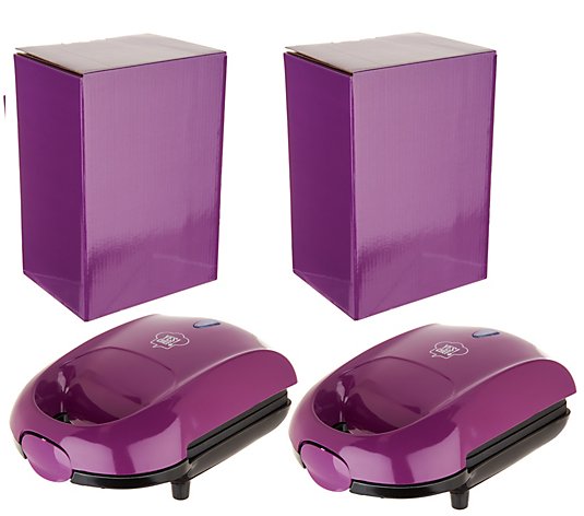 Yes Chef! Set of 2 Hot Pocket Sandwich Makers w/ Gift Boxes 