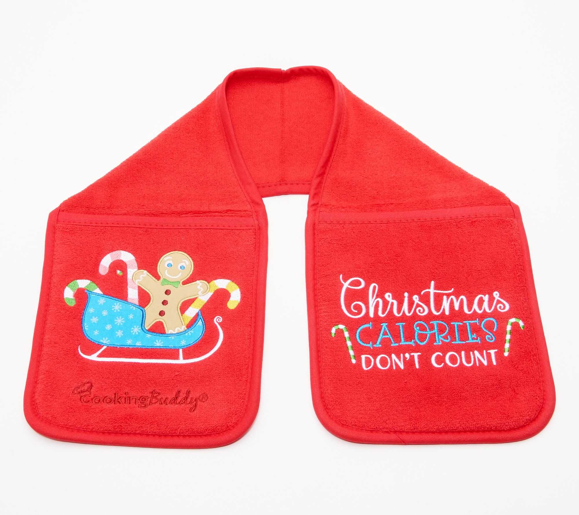 Cooking Buddy Holiday Towel & Pot Holder by Campanelli