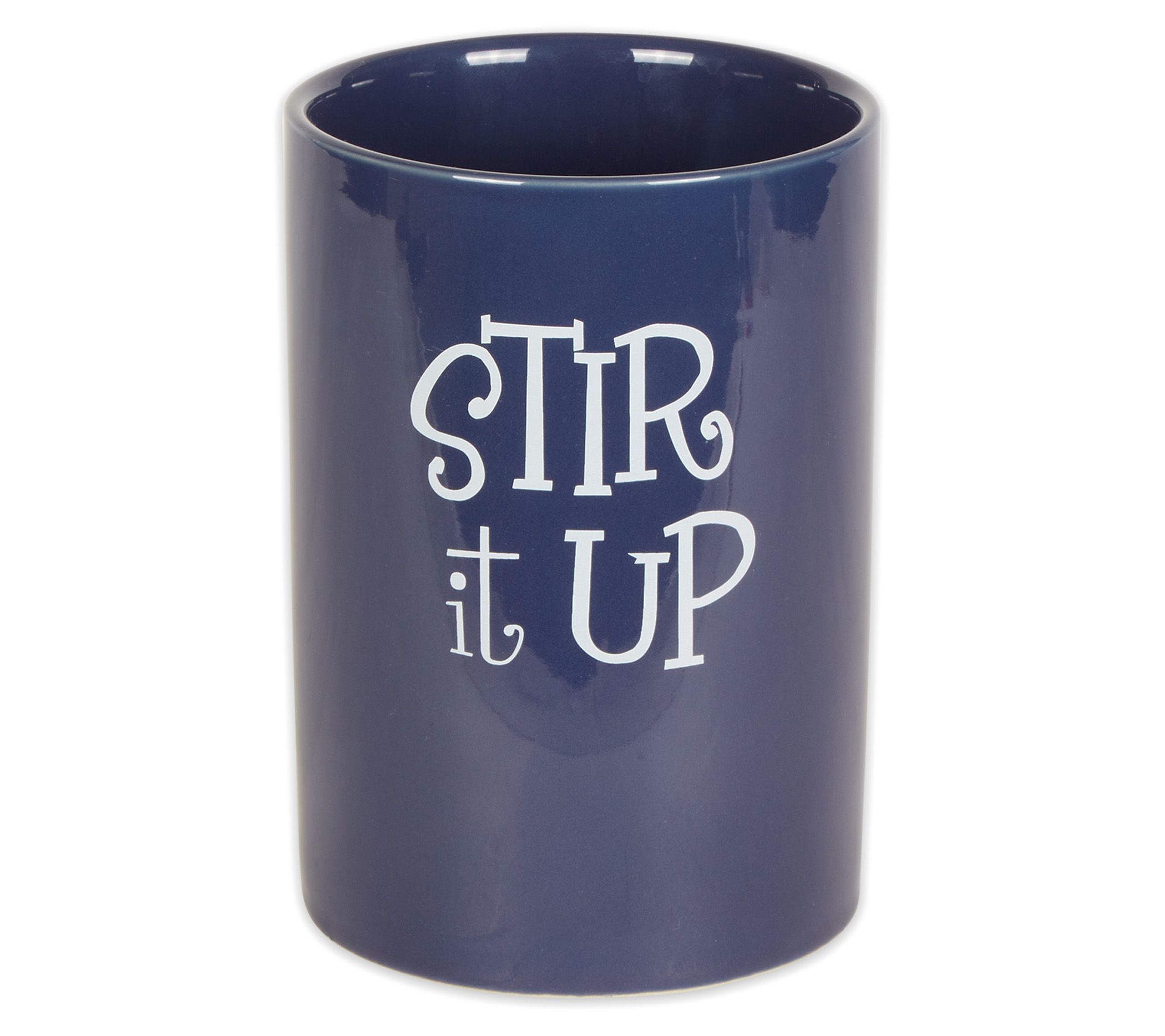 Design Imports Stir It Up Ceramic Utensil Holder