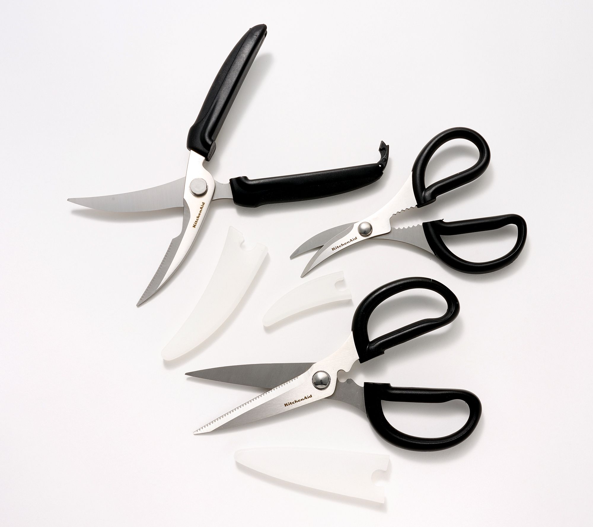 KitchenAid KE351OHOBA Kitchen Shears, Black – Toolbox Supply