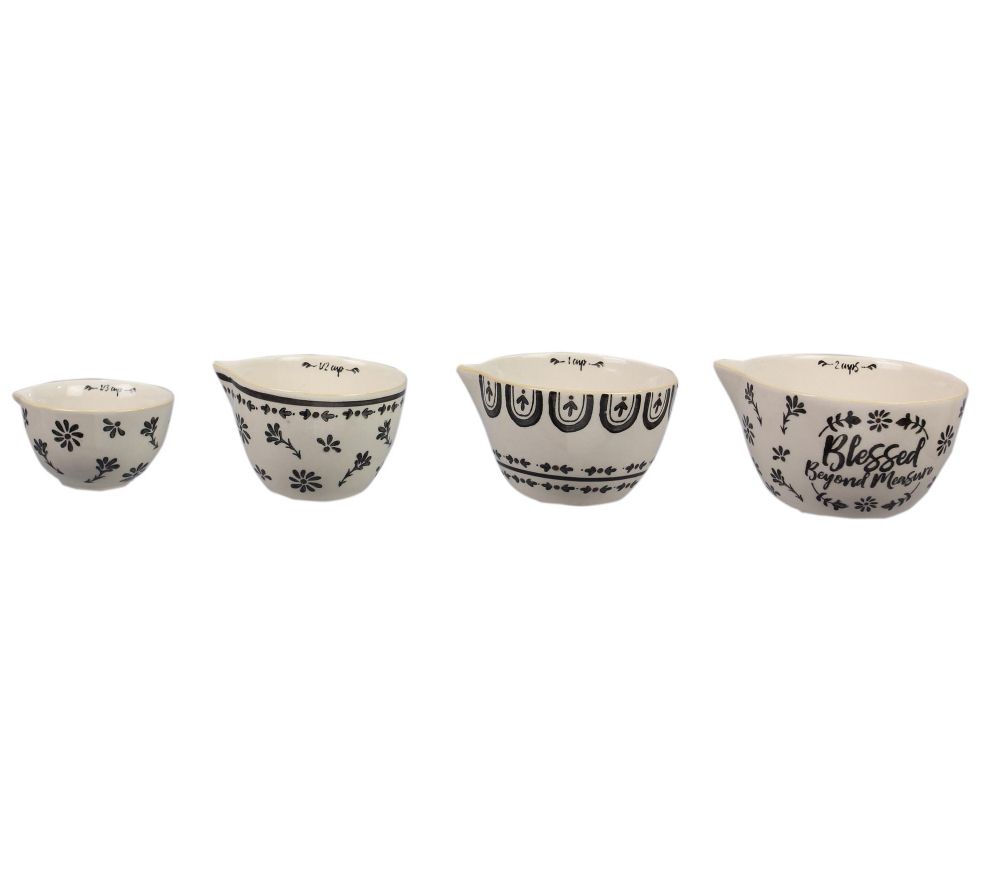 Young's Inc Ceramic Measuring Cups