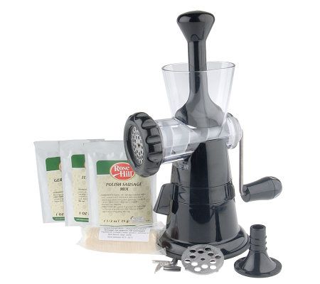 Chefs Choice 720 Meat Grinder & Sausage Stuffing (3 plates)