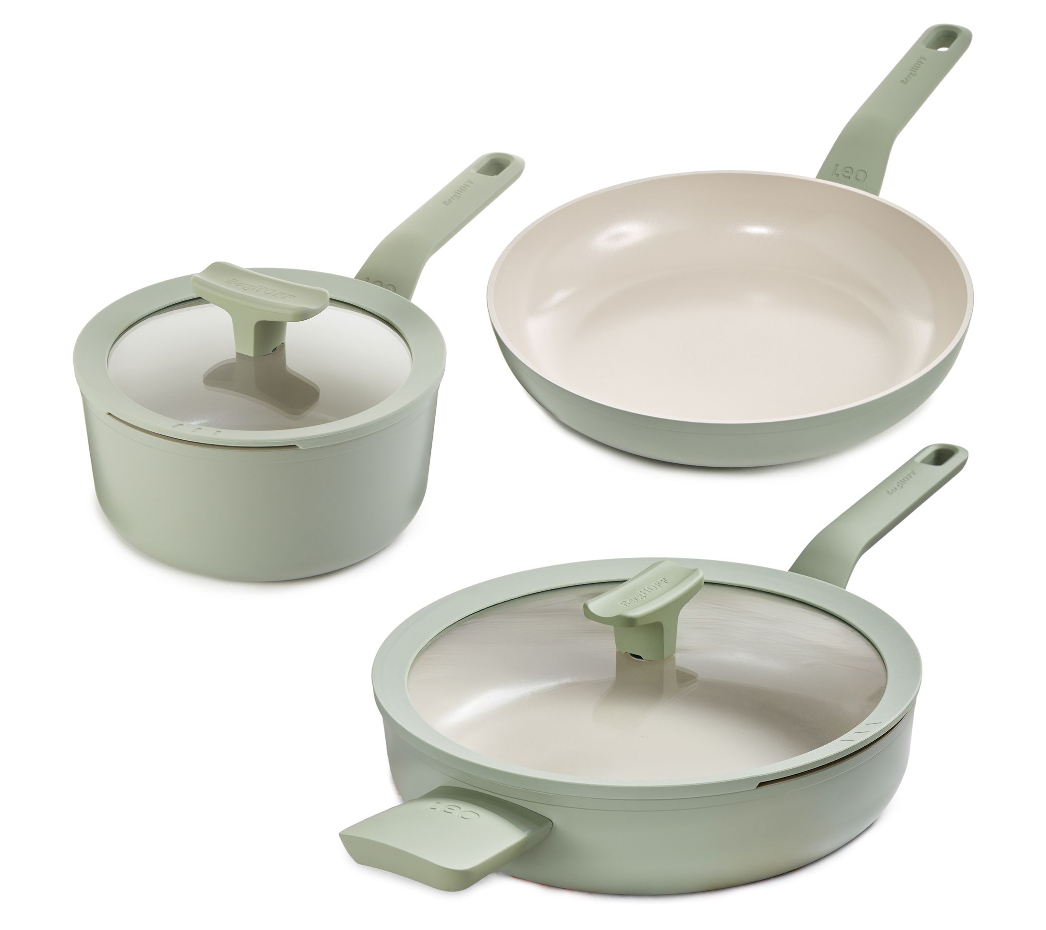BergHOFF Leo Balance 5pc Non-stick Aluminum Cookware Set