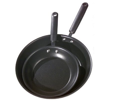 CooksEssentials Hardcoat Enamel II 12 Divided Skillet with Spatula 