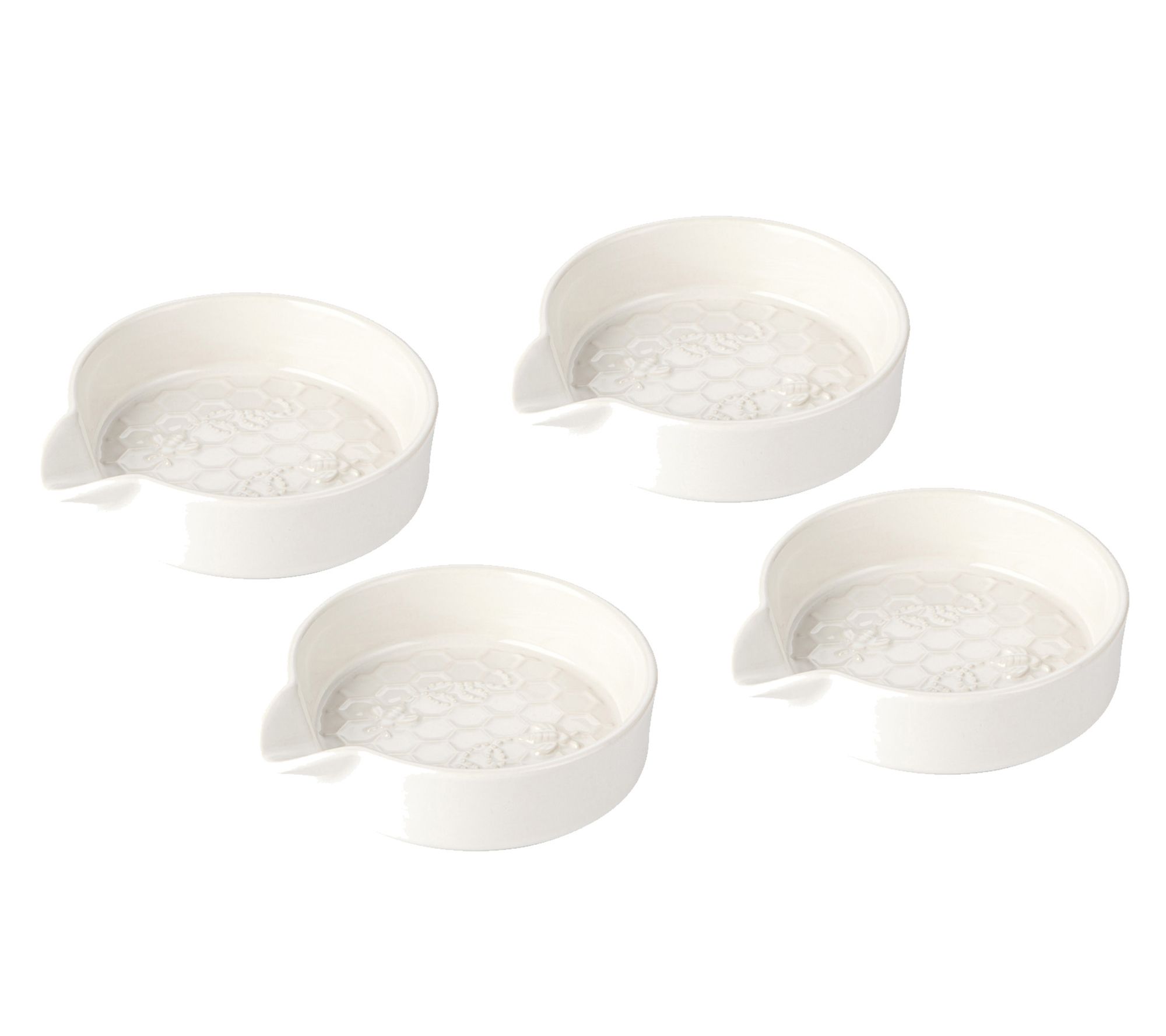 Temp-tations Set of 4 Deep Dish Spoon Rests
