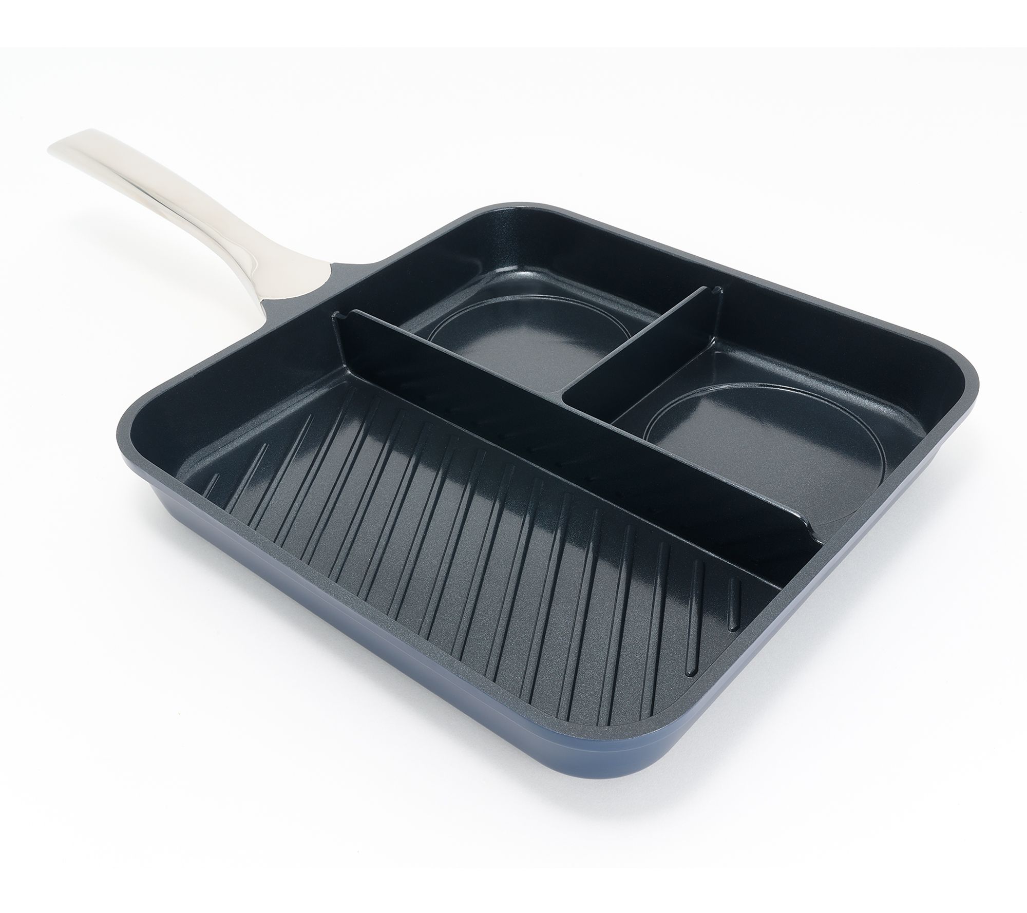 "As Is" Technique Cast Aluminum Compartment Cookware