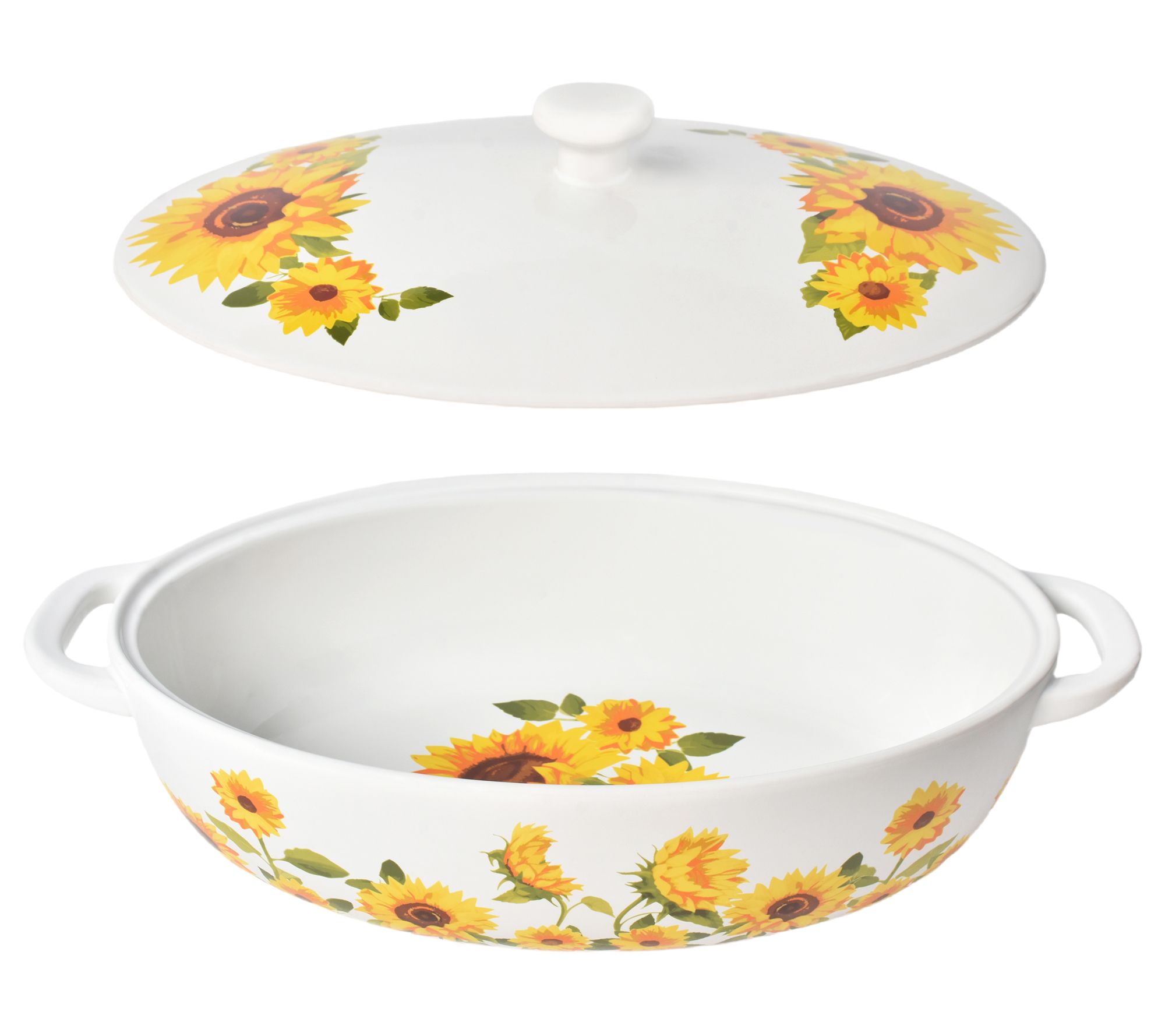 "As Is" Temp-tations Seasonal 3.5-qt Covered Casserole