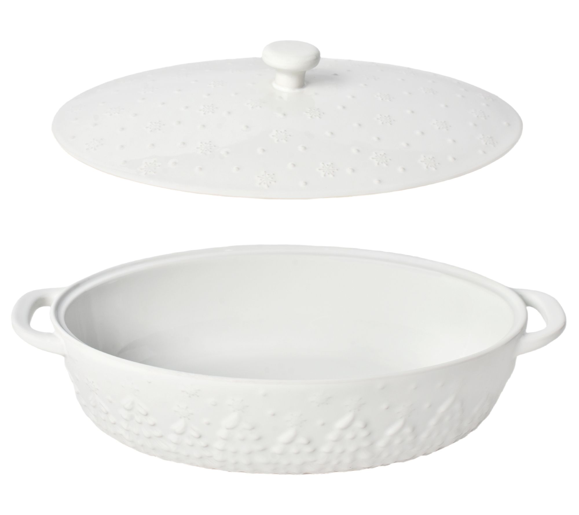 "As Is" Temp-tations Seasonal 3.5-qt Covered Casserole