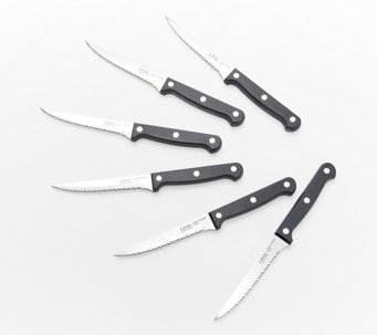 Ginsu 6-Piece Stainless Steel Steak Knife Set