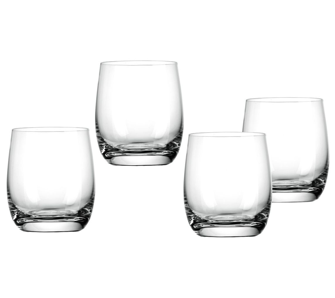 Godinger Set of 4 Meridian Double Old Fashion Glasses