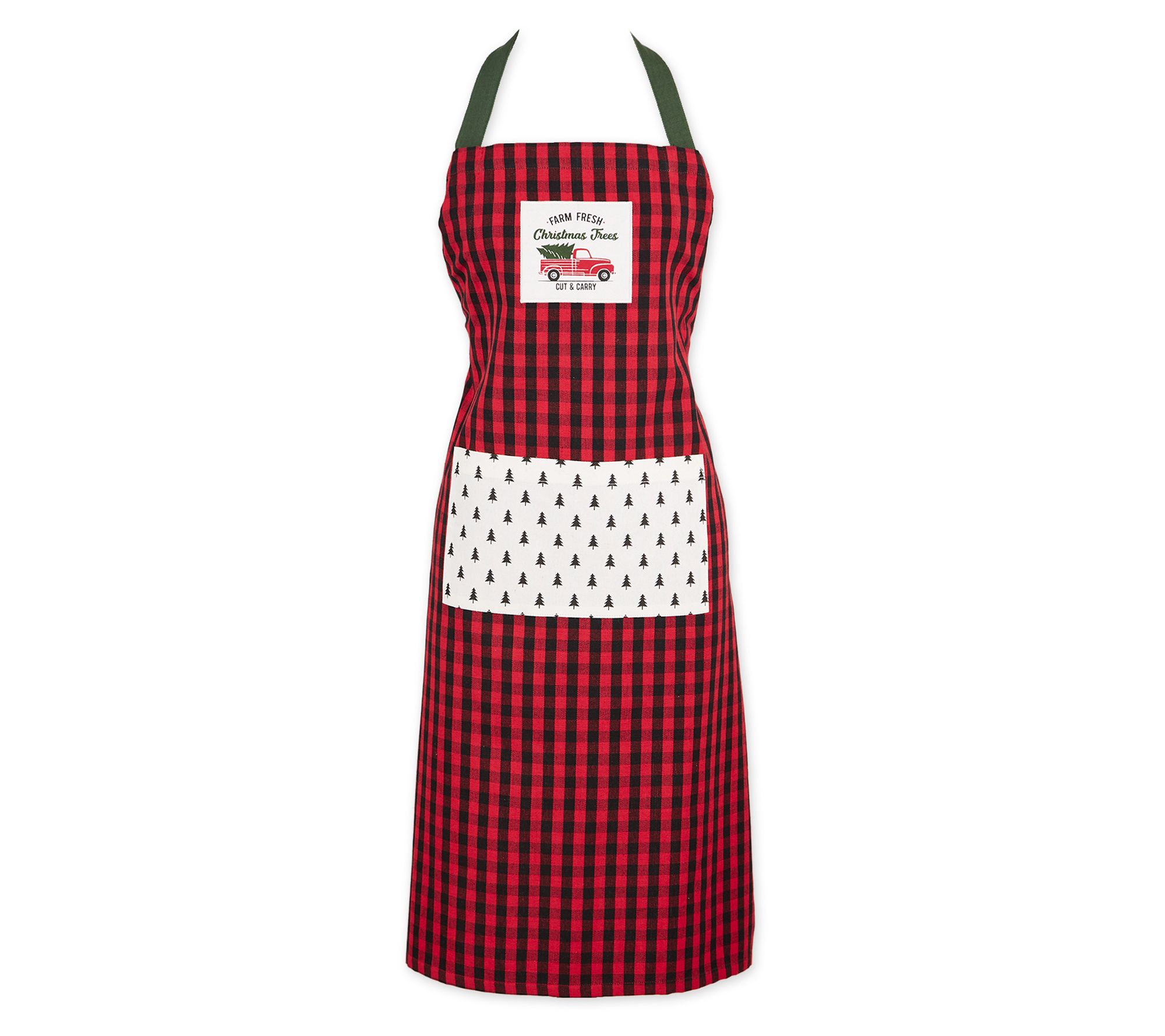 Grand Fusion Apron with Built-in Oven Mitts ,Harvest Yellow