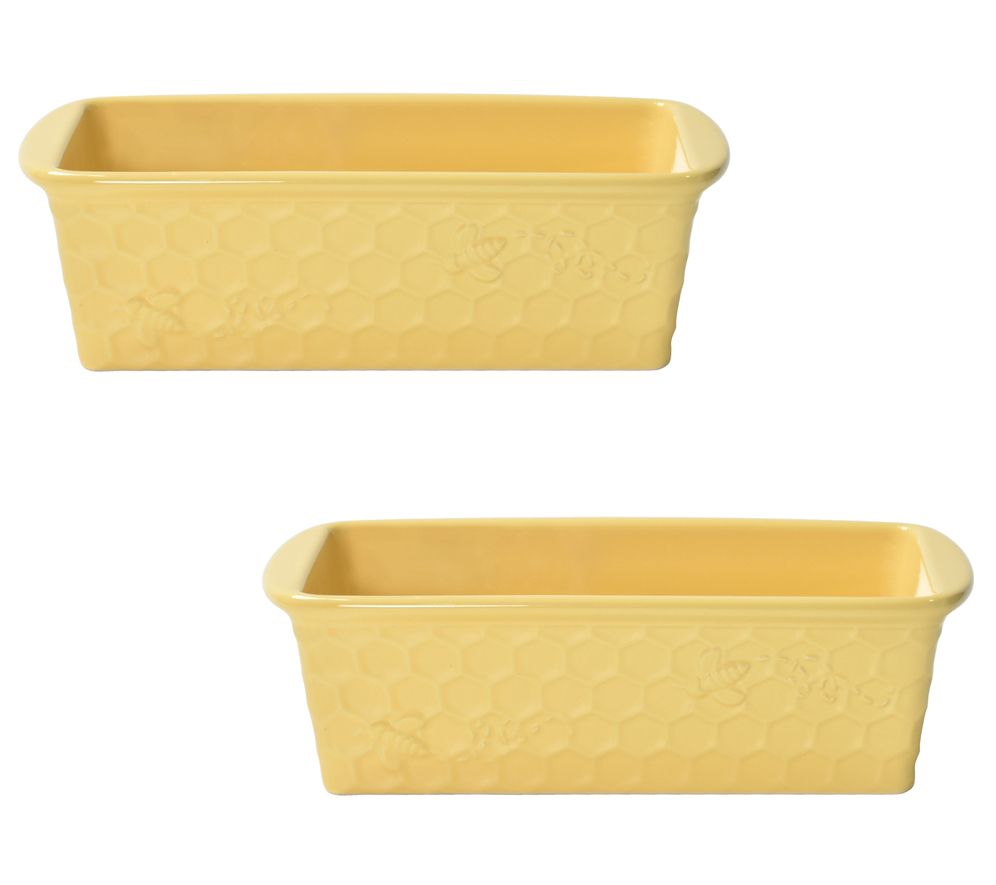 Temp-tations Set of (3) 14-oz Mini Loaf Pans with Gift Boxes - QVC.com