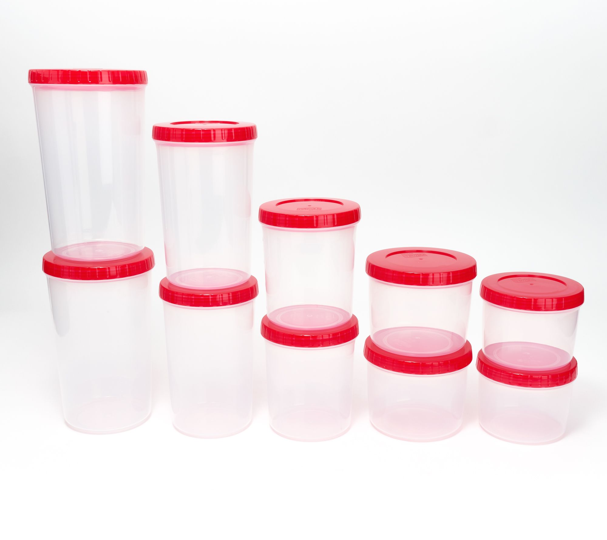 LocknLock 10-Piece Round Canisters w/ Twist Lids