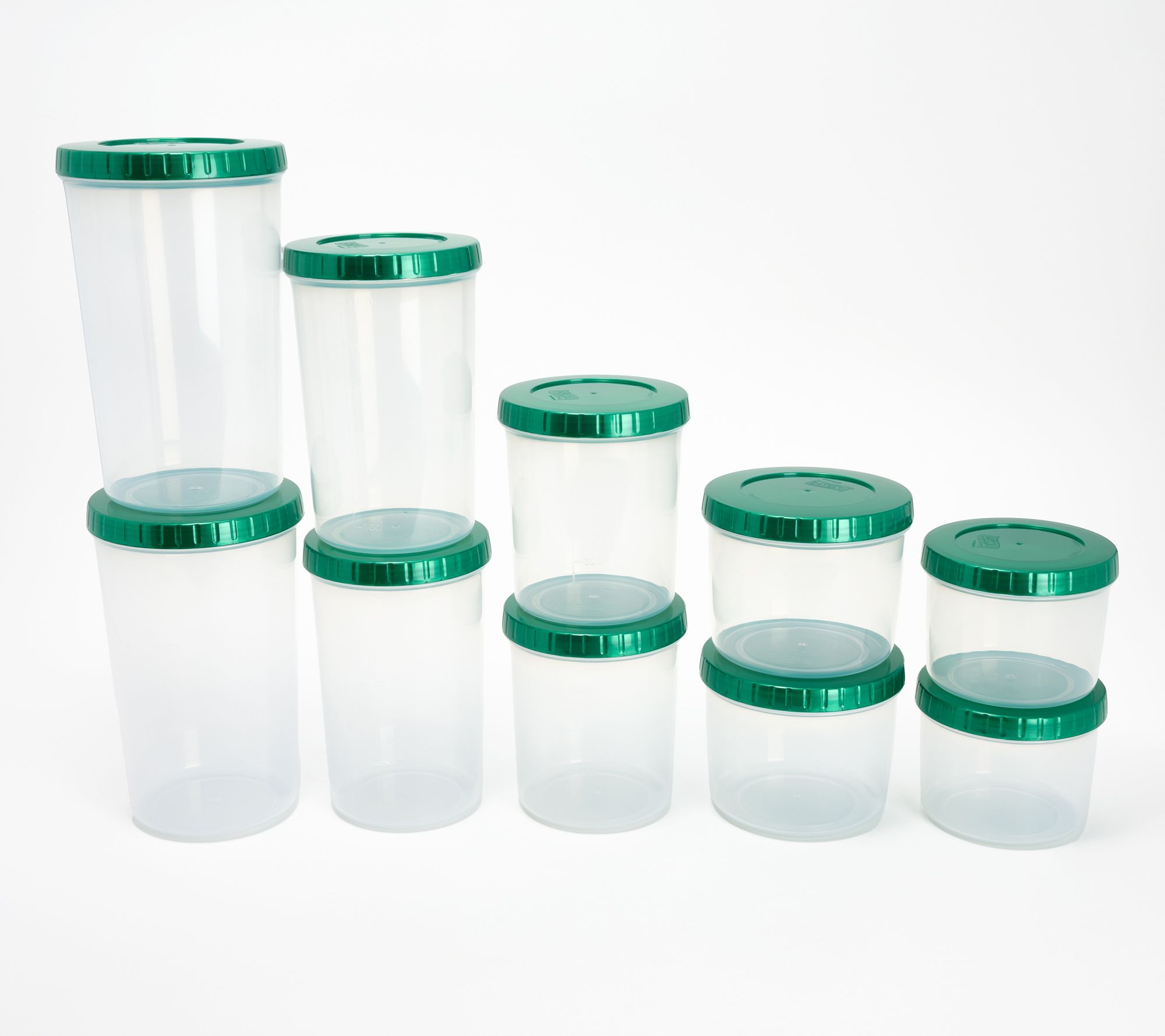 LocknLock 10-Piece Round Canisters w/ Twist Lids