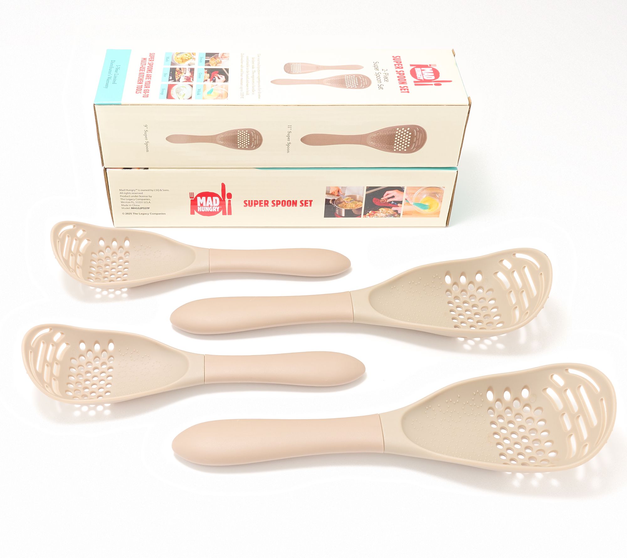 Mad Hungry S/2 Small and Medium Super Spoons Gift Boxes