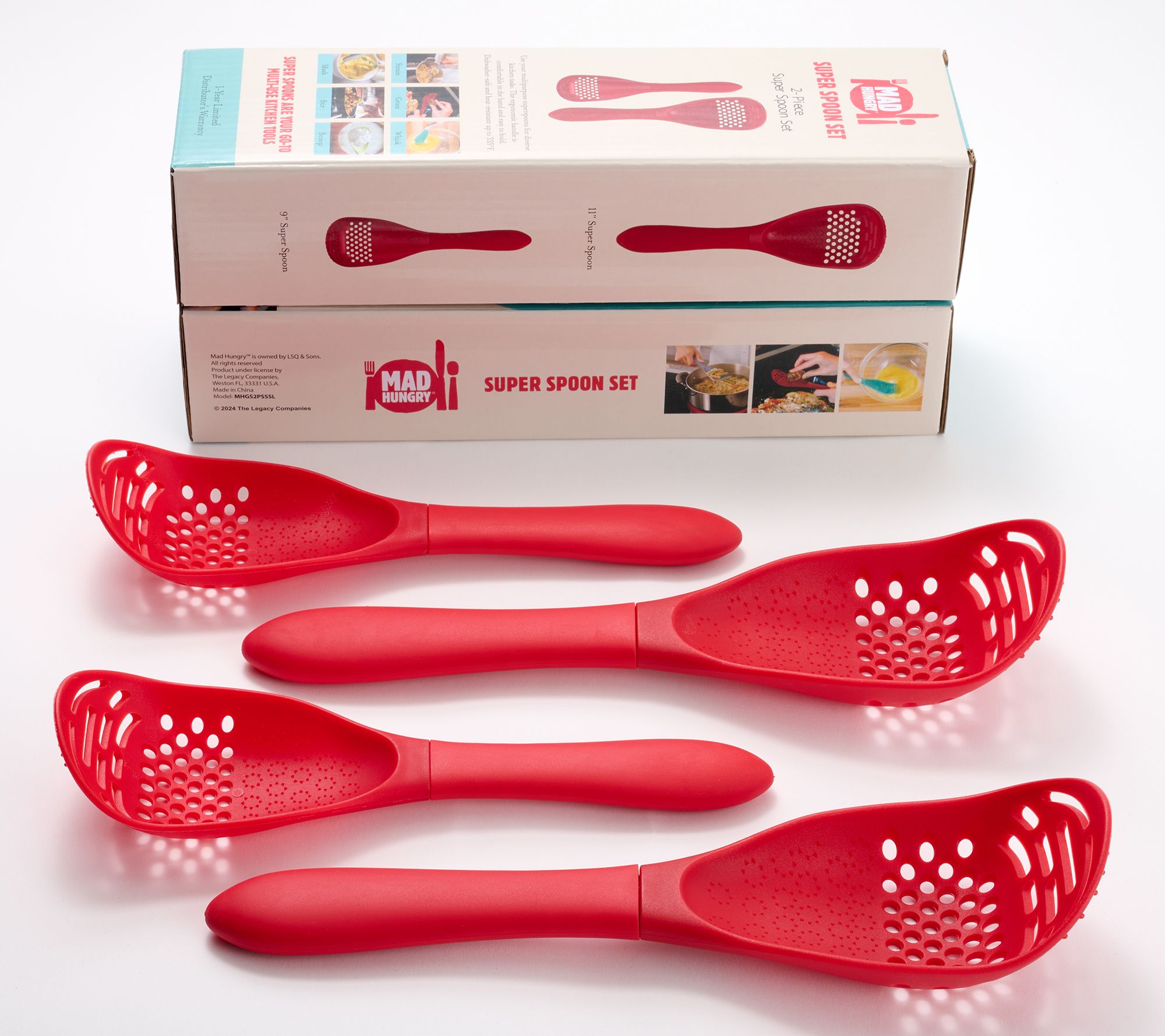 Mad Hungry S/2 Small and Medium Super Spoons Gift Boxes