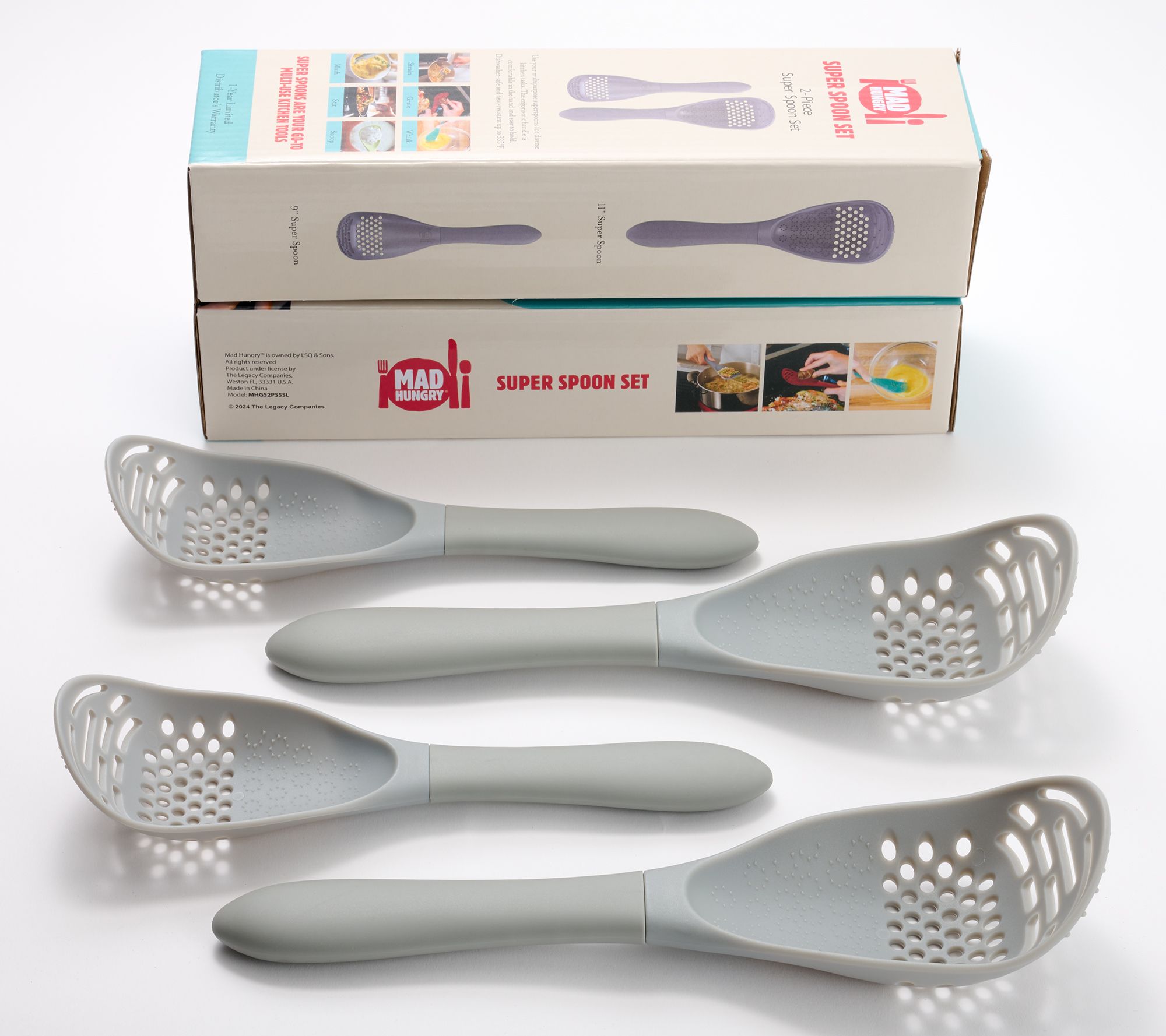 Mad Hungry S/2 Small and Medium Super Spoons Gift Boxes