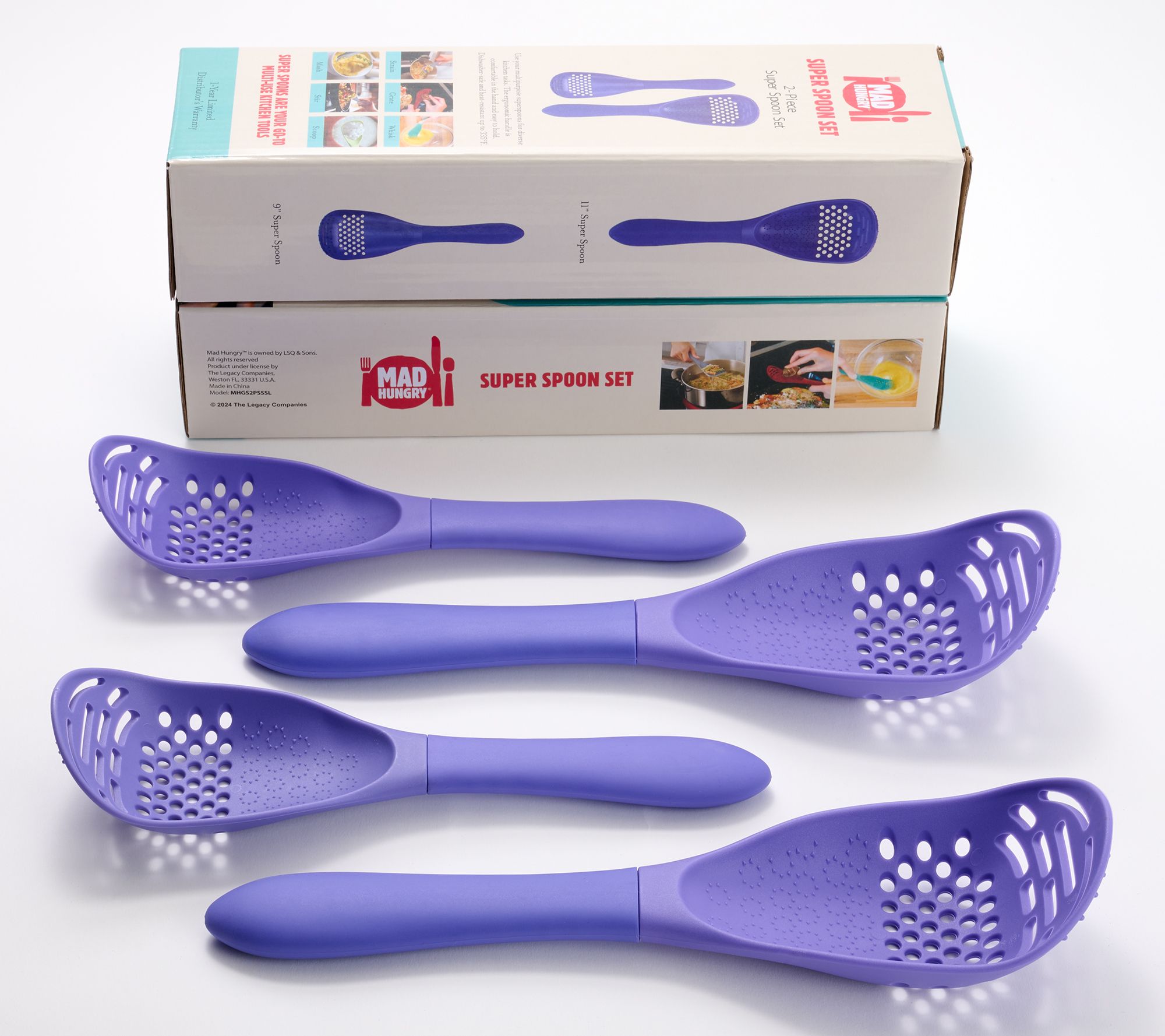 Mad Hungry S/2 Small and Medium Super Spoons Gift Boxes