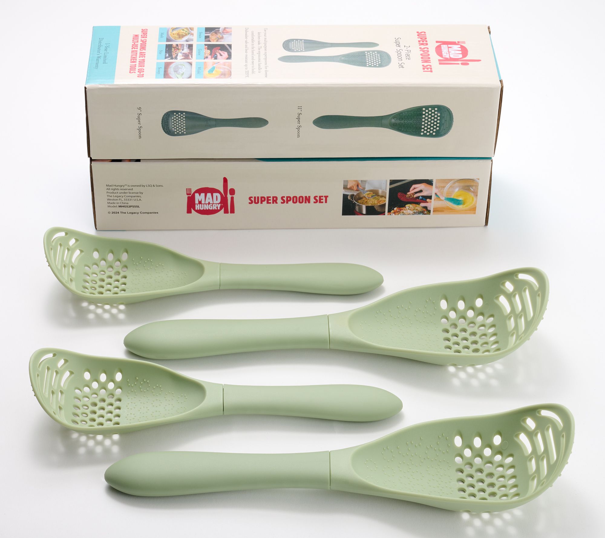 Mad Hungry S/2 Small and Medium Super Spoons Gift Boxes