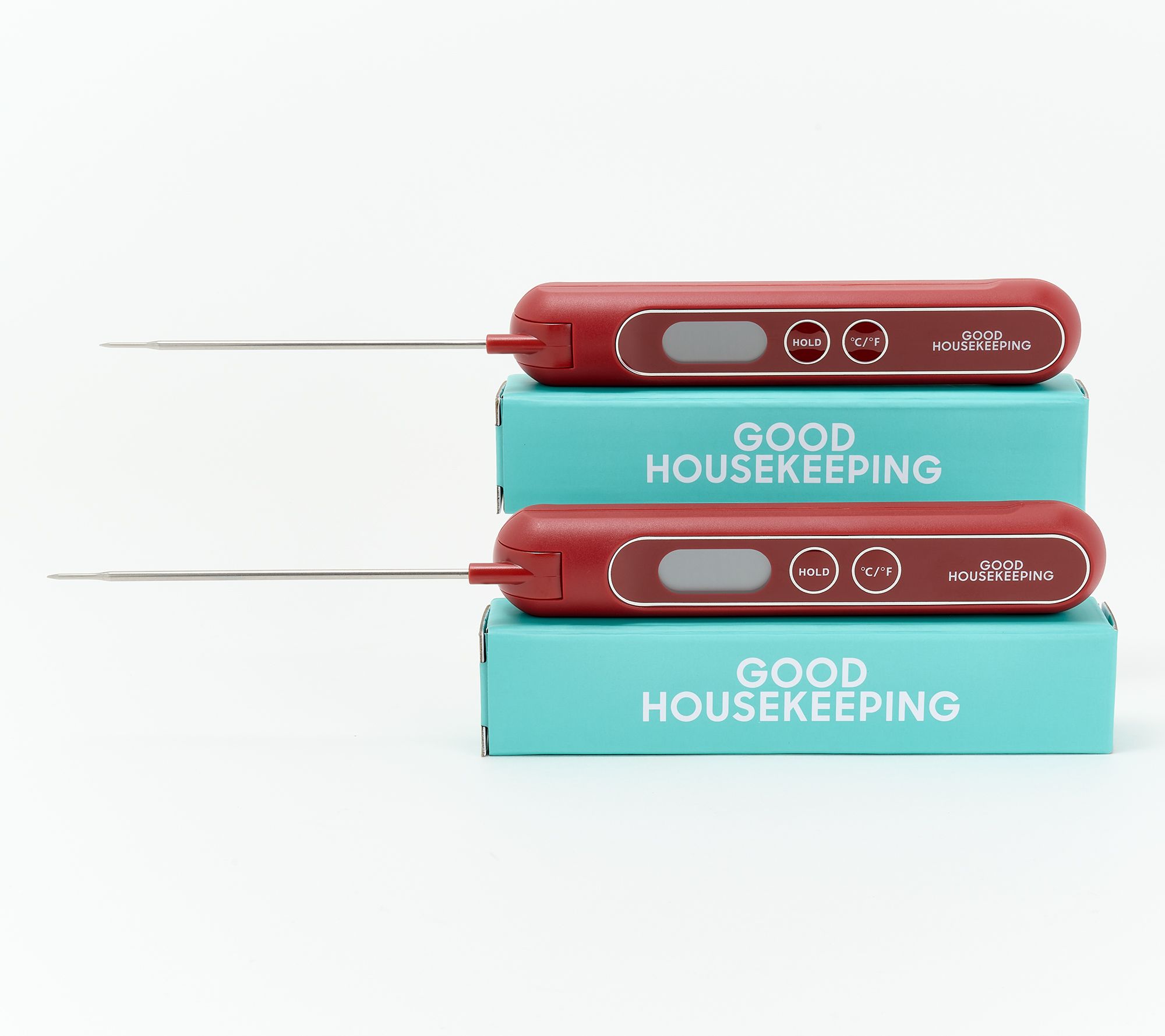 Good Housekeeping Set of 2 Kinetic Thermometers w/ Gift Boxes