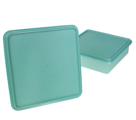 Tupperware Set of 2 Snack-Stor Containers - QVC.com