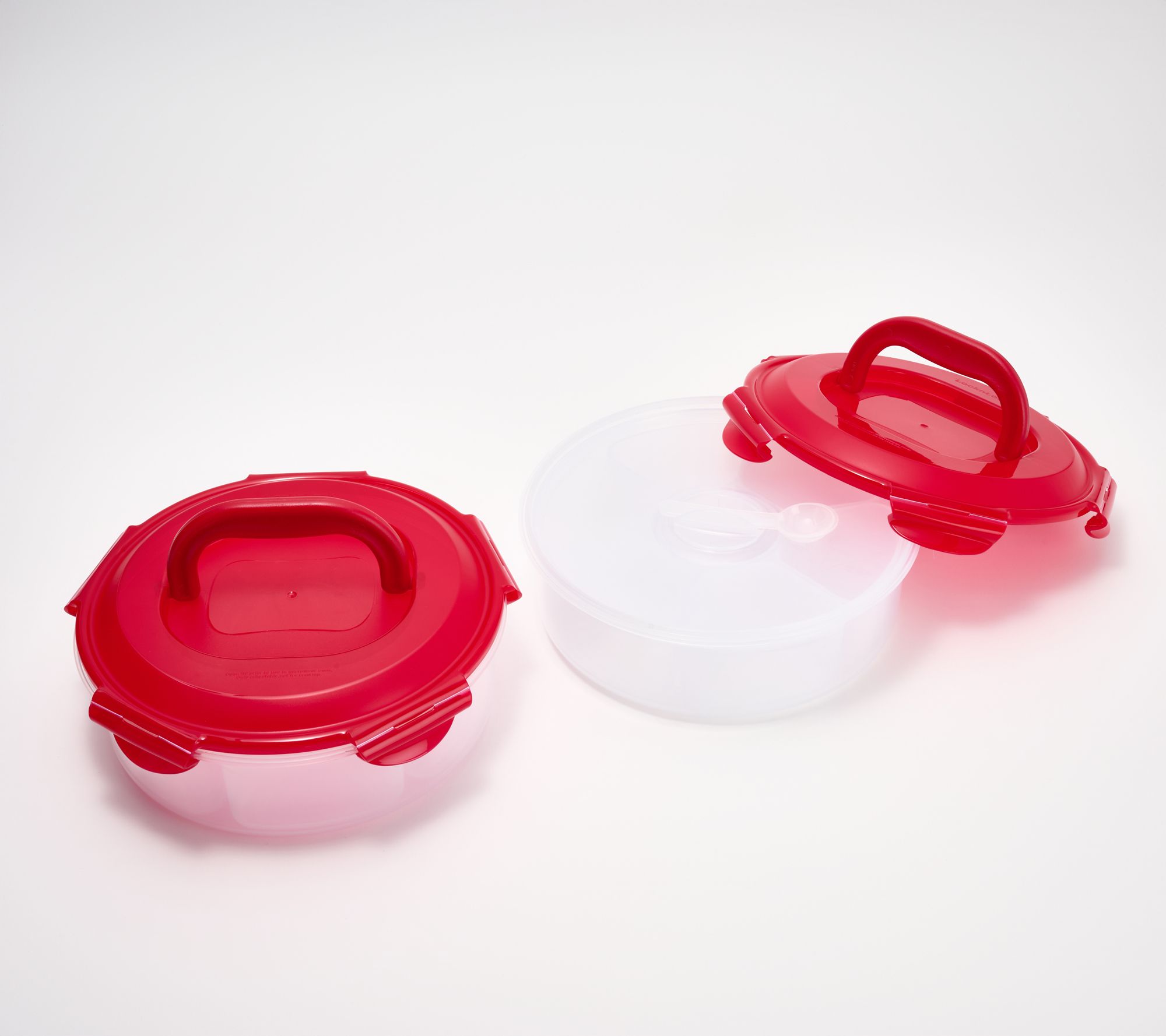 LocknLock S/2 Condiment Container w/ Removeable Inserts & Spoon