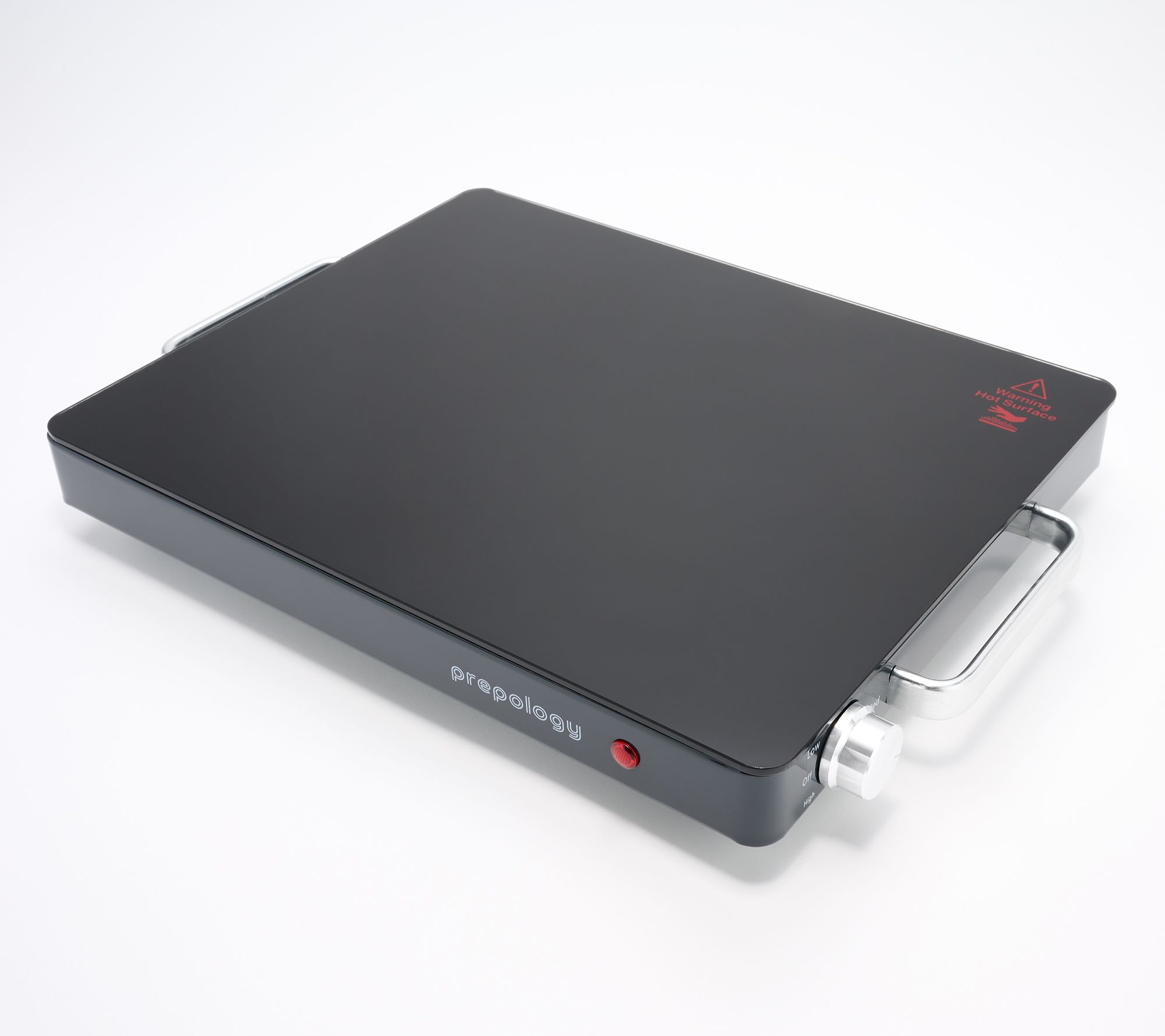 "As Is" Prepology Glass Buffet 15" x 22" Warming Tray