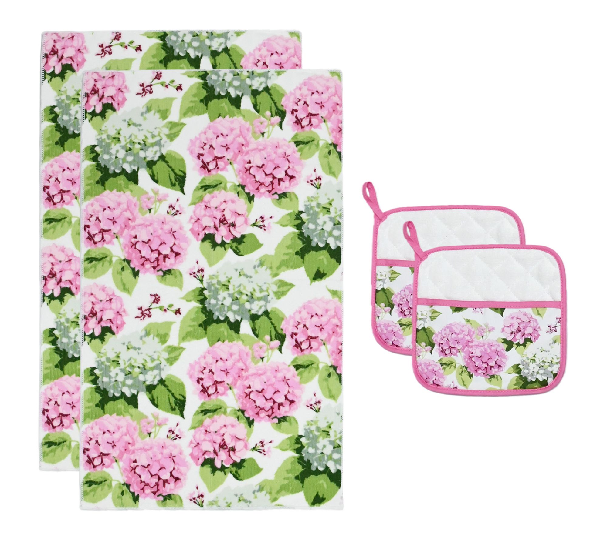  Temp-tations Seasonal 4-Piece Trivet and Towel Set