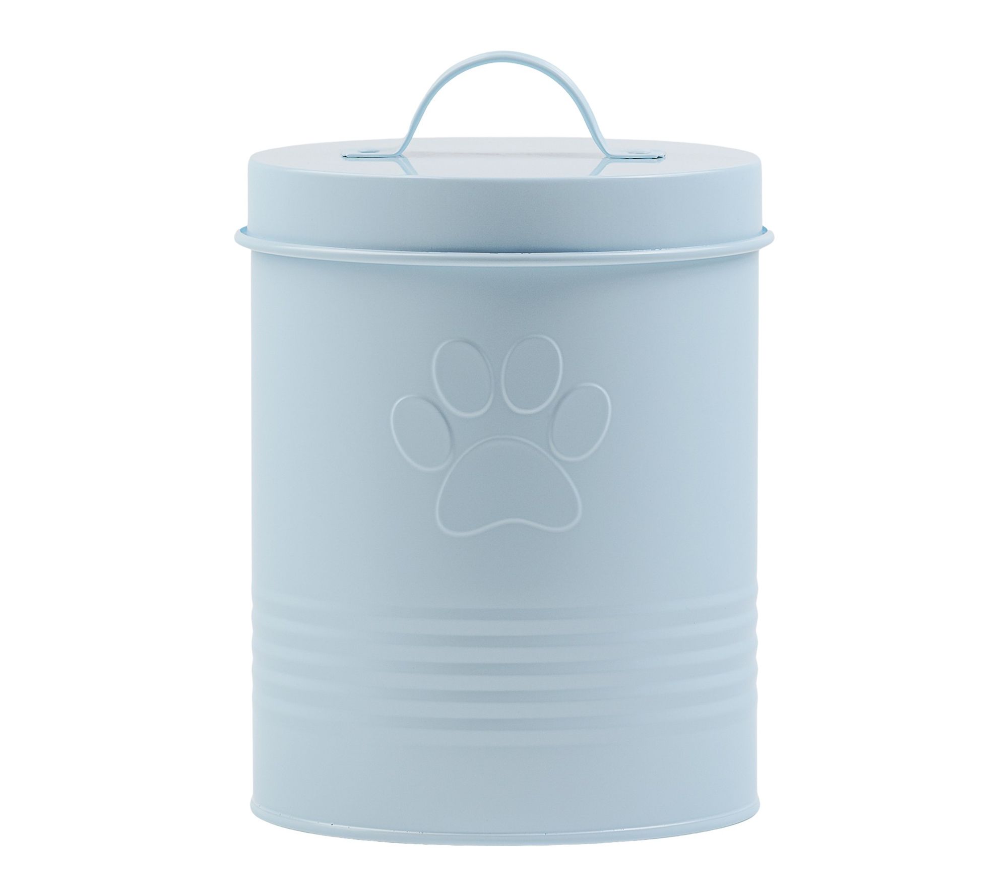10 Strawberry Street Retro Metal Pet Treat Canister, Large