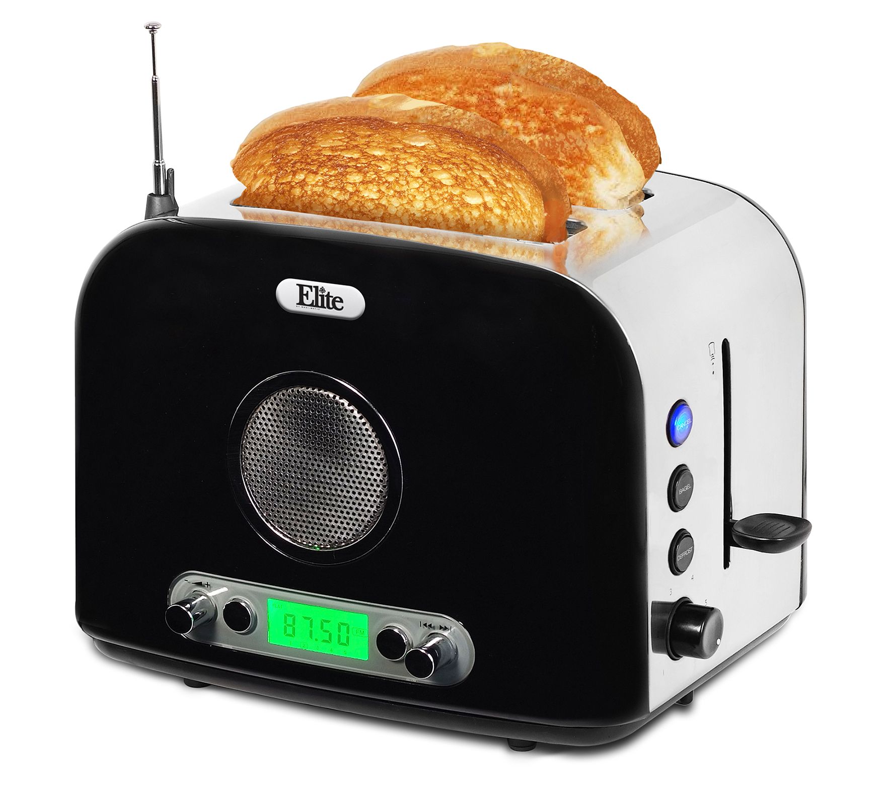 Elite Platinum 2Slice Radio Toaster