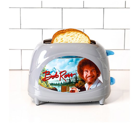 Uncanny Brands Officially-Licensed Bob Ross Toaster